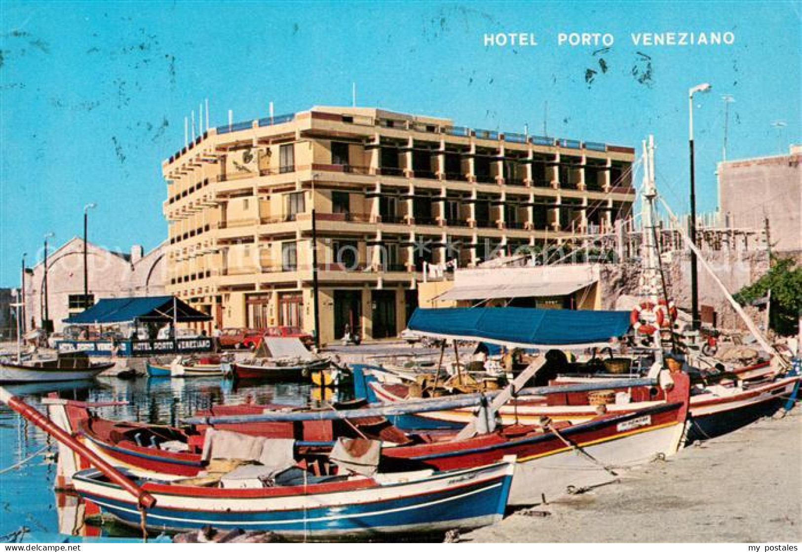 73661895 Canea Chania Hotel Porto Veneziano Fischerboote  - Griechenland