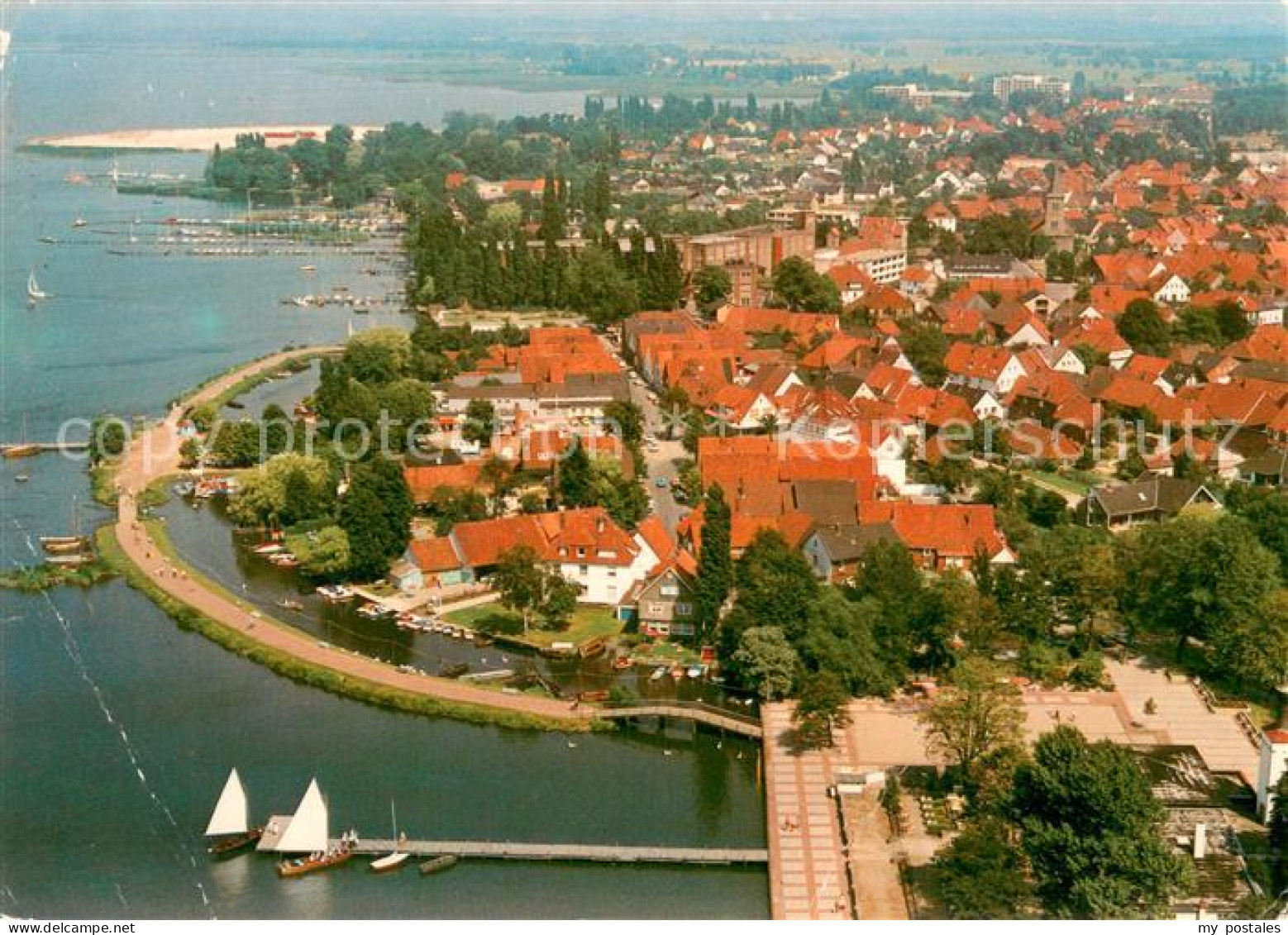 73661635 Steinhude Am Meer Fliegeraufnahme  - Steinhude