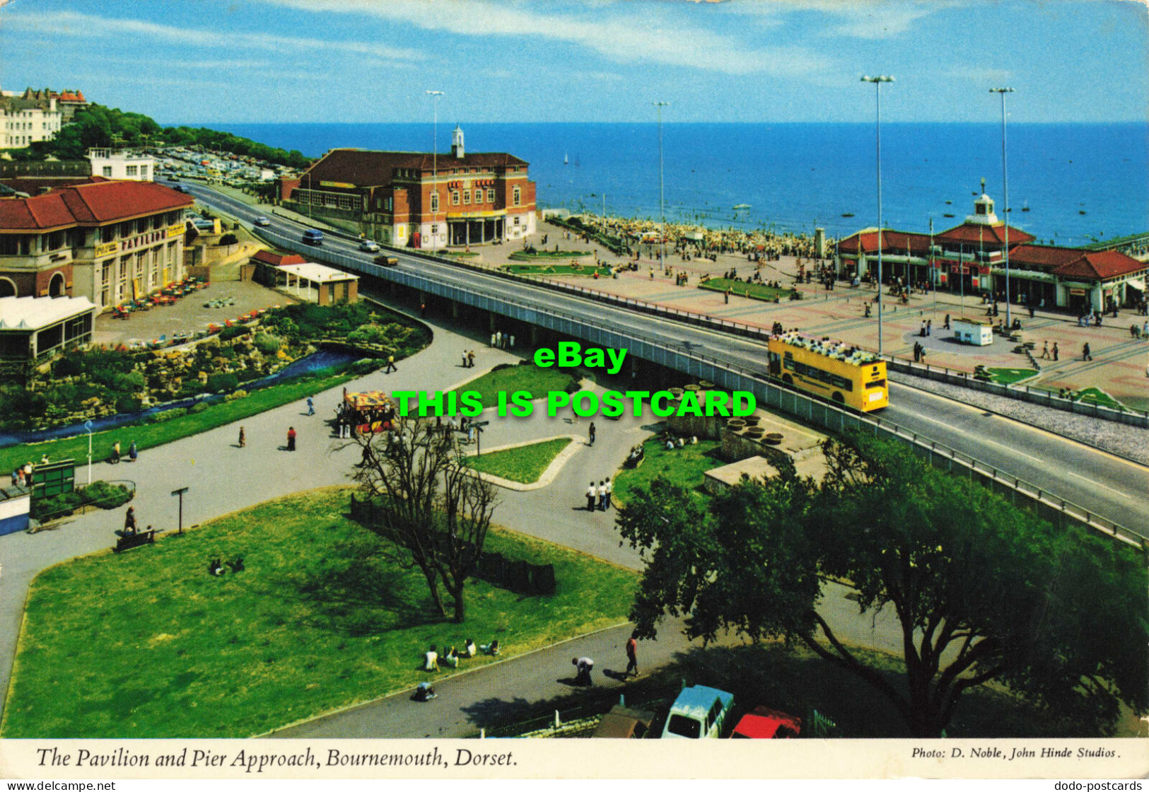 R566825 Pavilion And Pier Approach. Bournemouth. Dorset. D. Noble. Hinde. Thunde - Mondo