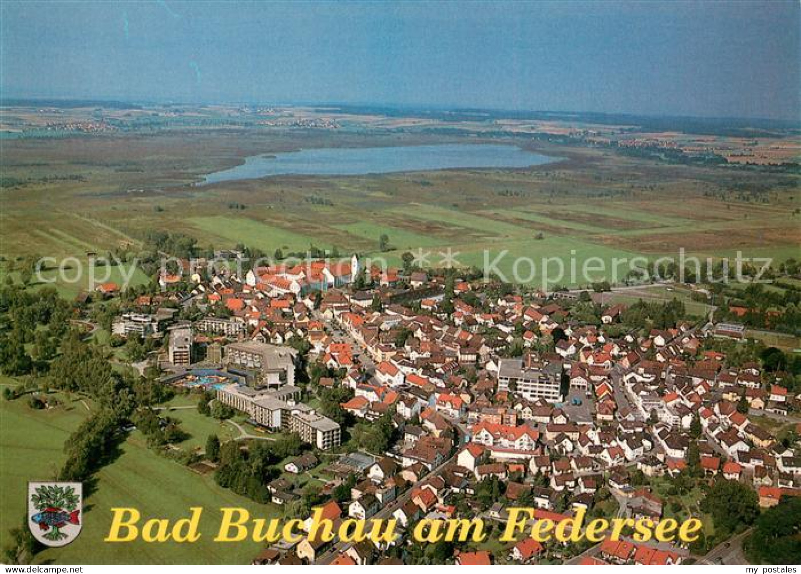 73661568 Bad Buchau Federsee Fliegeraufnahme Bad Buchau Federsee - Bad Buchau