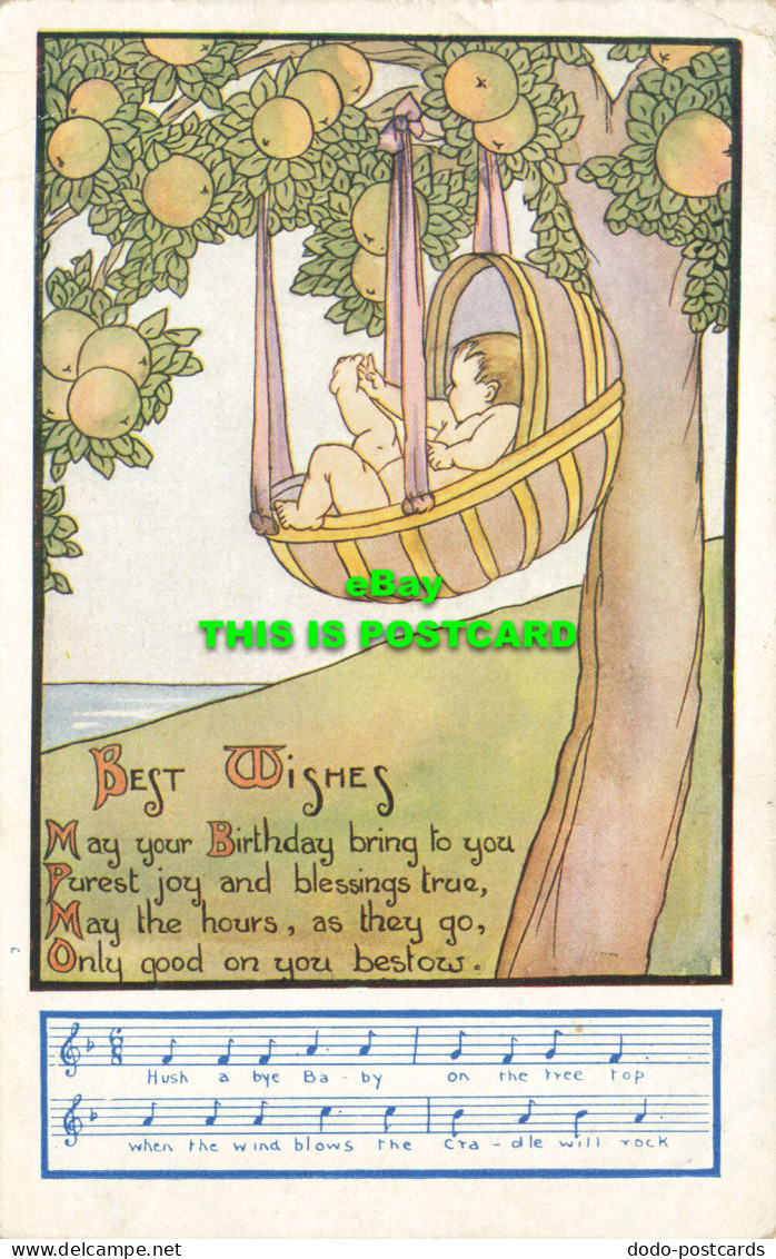 R566545 Best Wishes. May Your Birthday Bring To You. Nursery Thymes With Music. - Mondo