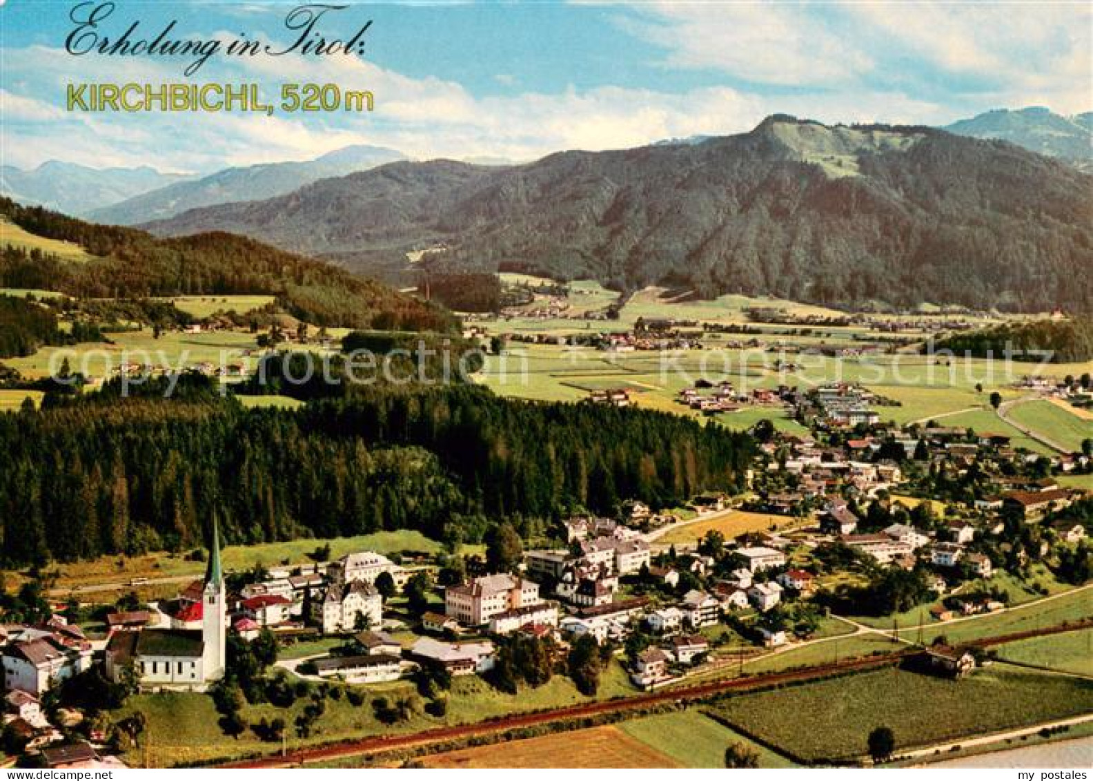 73661555 Kirchbichl Tirol Fliegeraufnahme Kirchbichl Tirol - Altri & Non Classificati