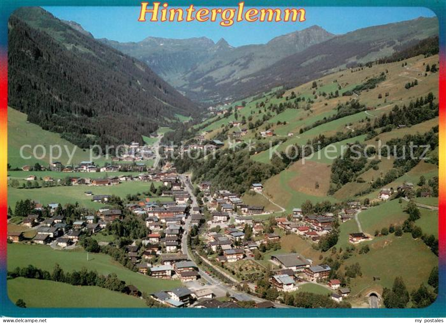 73661519 Hinterglemm Saalbach Fliegeraufnahme Hinterglemm Saalbach - Sonstige & Ohne Zuordnung