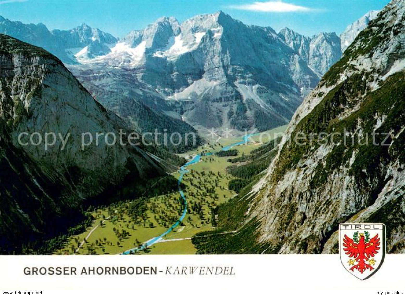 73661517 Grosser Ahornboden Fliegeraufnahme Mit Eiskar Und Spitzkarspitze Grosse - Sonstige & Ohne Zuordnung