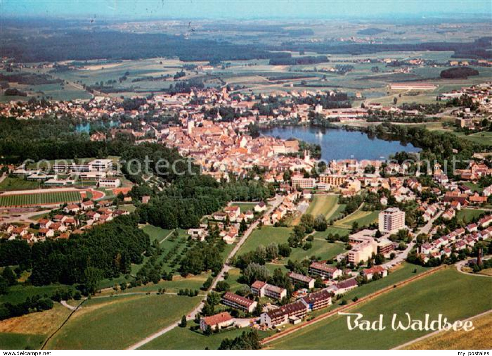 73661471 Bad Waldsee Fliegeraufnahme Bad Waldsee - Bad Waldsee