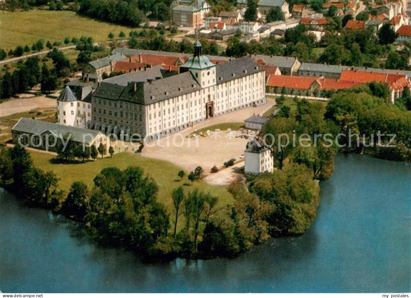 73661461 Schleswig Schlei Schloss Gottorf Mit Burgsee Fliegeraufnahme Schleswig  - Altri & Non Classificati
