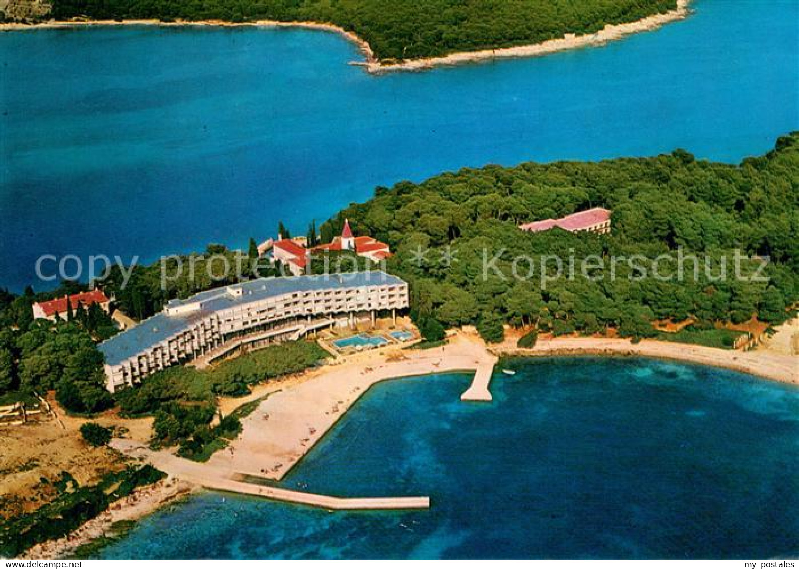 73661443 Rovinj Rovigno Istrien Crveni Otok Hotel Istra Fliegeraufnahme  - Kroatien