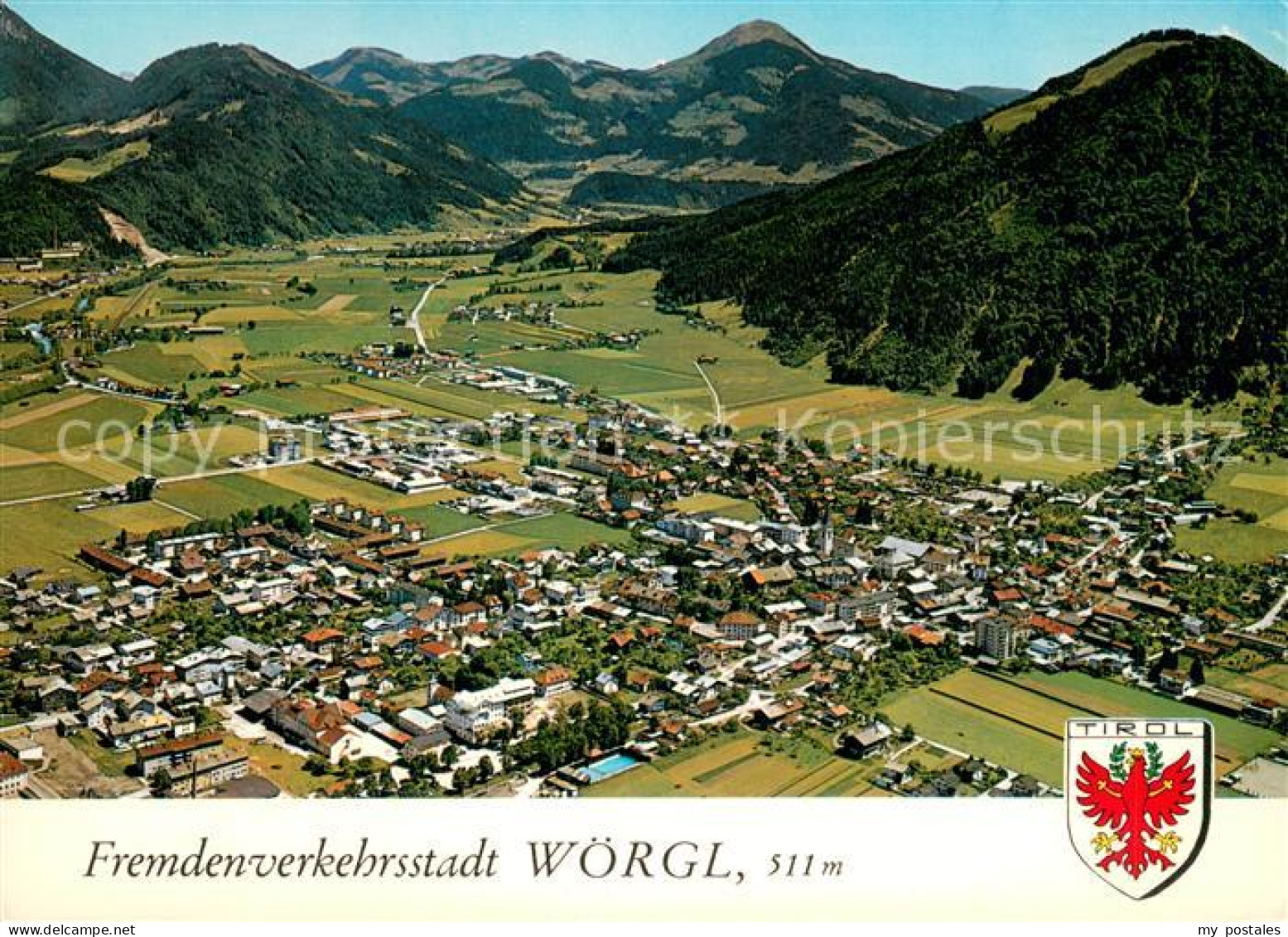 73661442 Woergl Tirol Fliegeraufnahme Mit Hohe Salve Woergl Tirol - Altri & Non Classificati