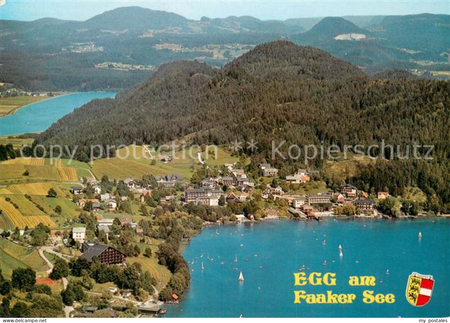 73661441 Egg Faakersee Fliegeraufnahme Egg Faakersee - Sonstige & Ohne Zuordnung