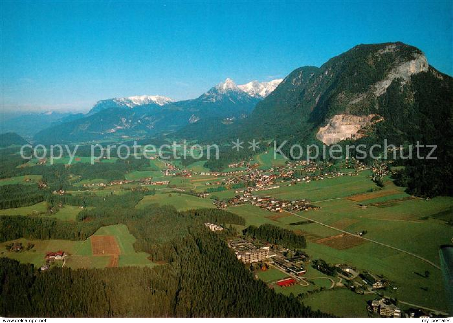 73661404 Bad Haering Tirol Fliegeraufnahme Mit Kaisergebirge Bad Haering Tirol - Sonstige & Ohne Zuordnung