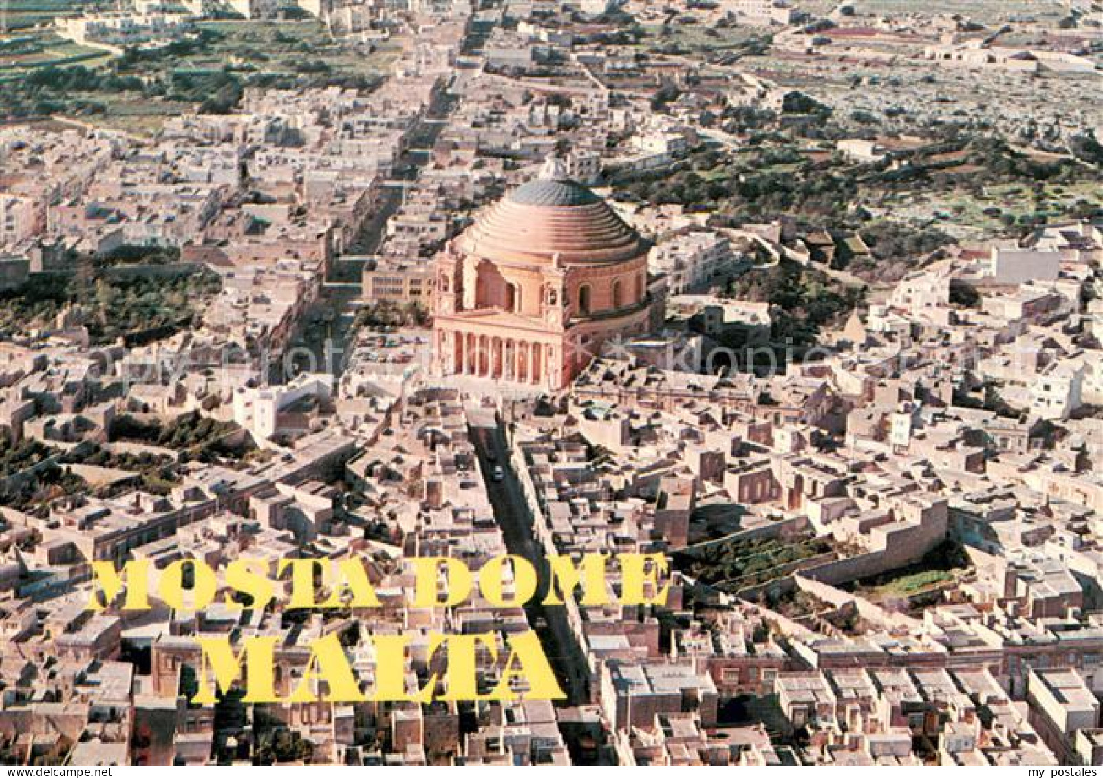 73661402 Malta Mosta Dome Fliegeraufnahme Malta - Malte