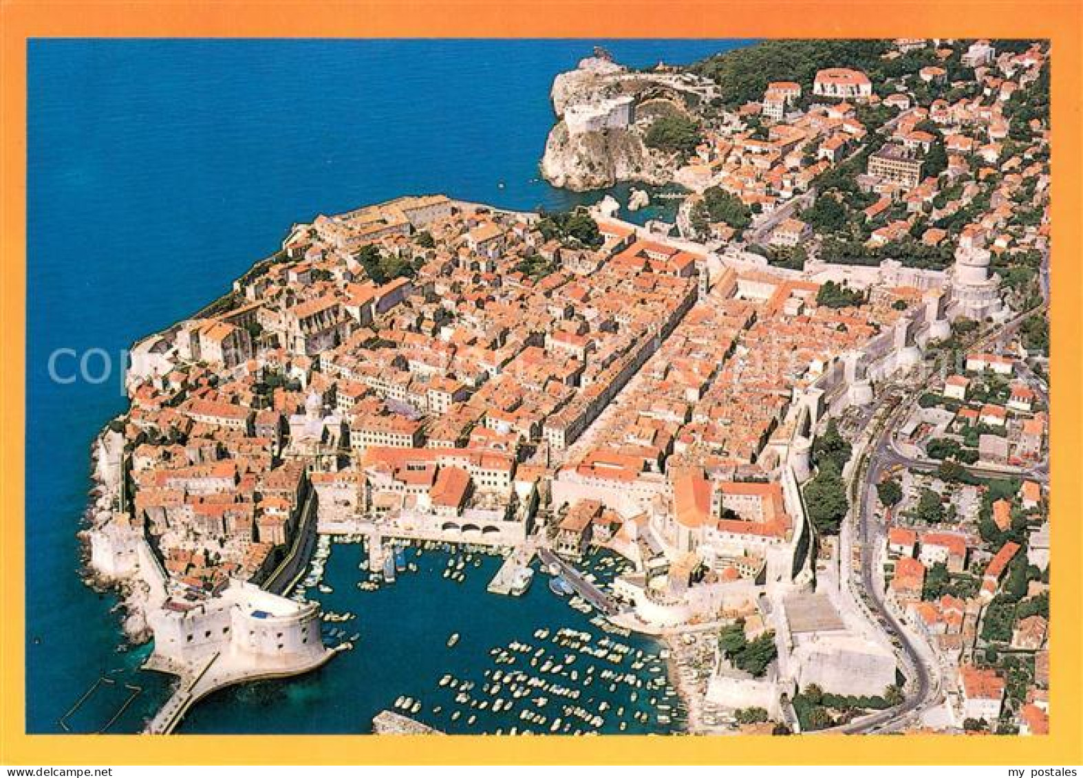 73661400 Dubrovnik Ragusa Fliegeraufnahme Dubrovnik Ragusa - Kroatië