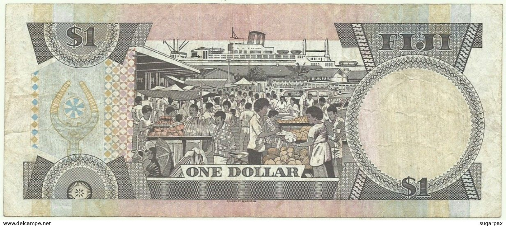 Fiji - 1 Dollar - ND ( 1987 ) - Pick: 86 - Serie D/11 - Fidschi
