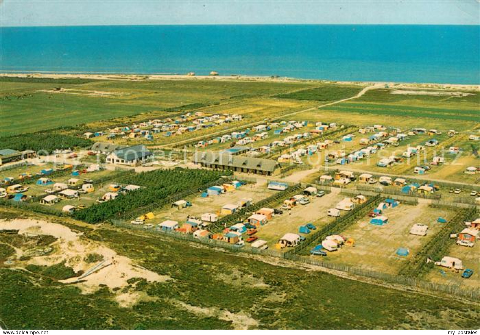 73661379 Fjerritslev Klim Strand Camping Cafeteria Fliegeraufnahme Fjerritslev - Denmark