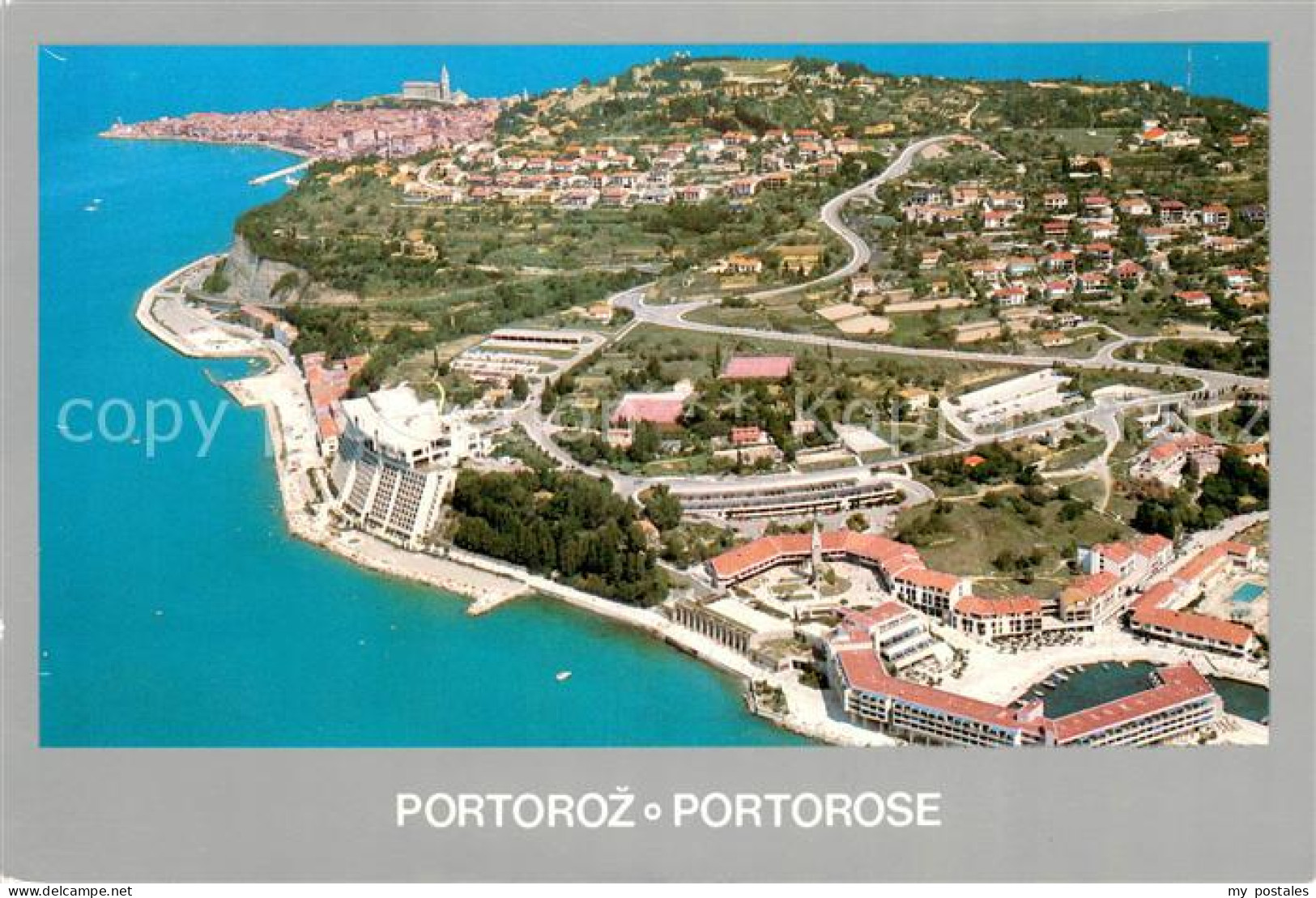 73661271 Portoroz Fliegeraufnahme Portoroz - Slovénie