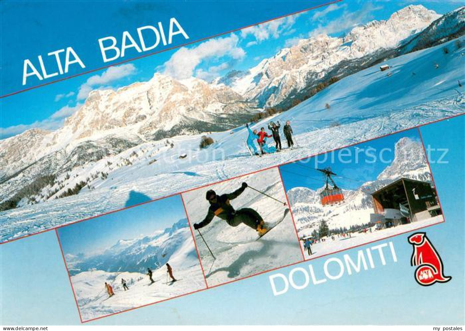 73661240 Alta Badia Panorama Skipiste Seilbahn Alta Badia - Other & Unclassified