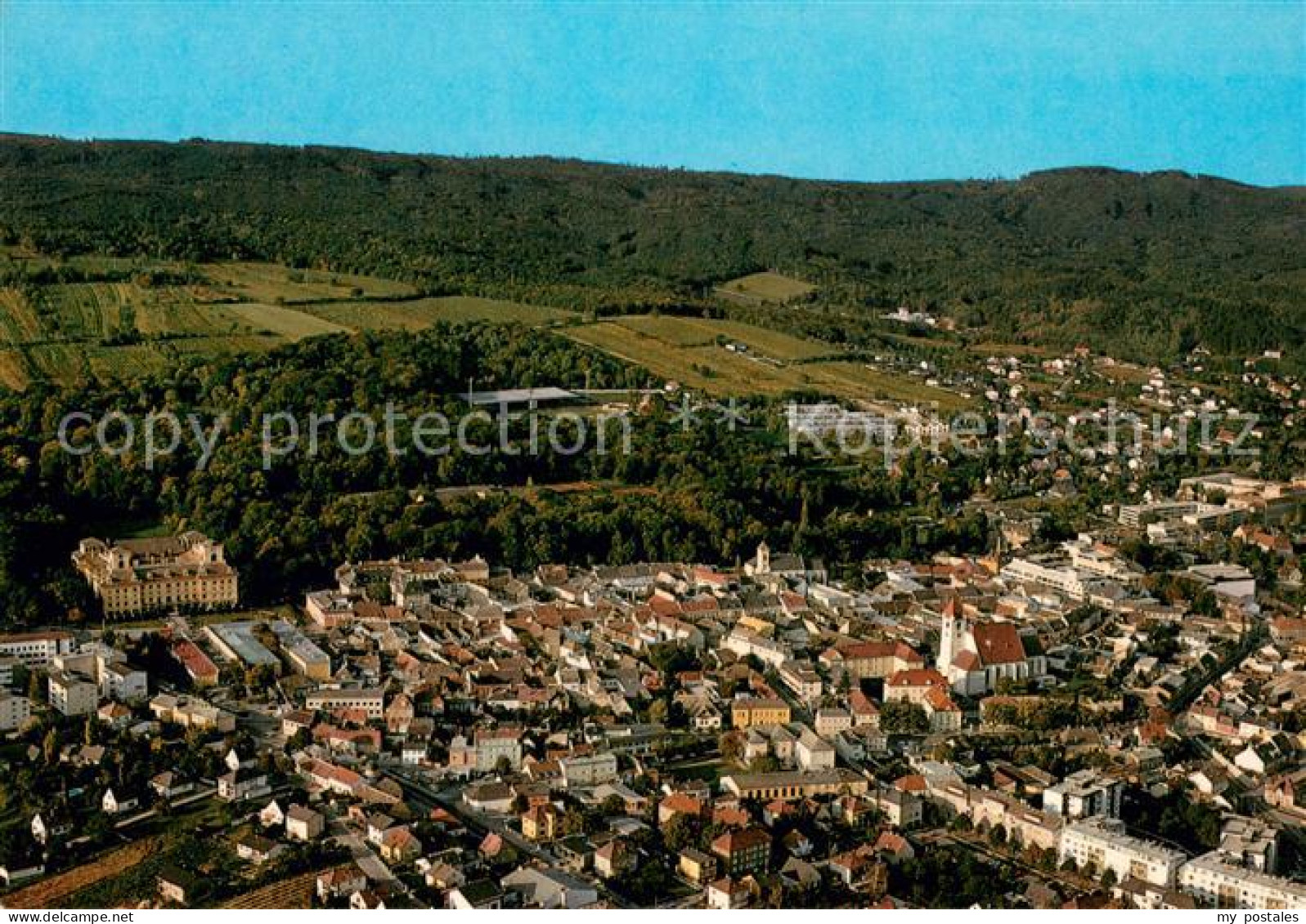 73661178 Eisenstadt Fliegeraufnahme Mit Leithagebirge Eisenstadt - Sonstige & Ohne Zuordnung