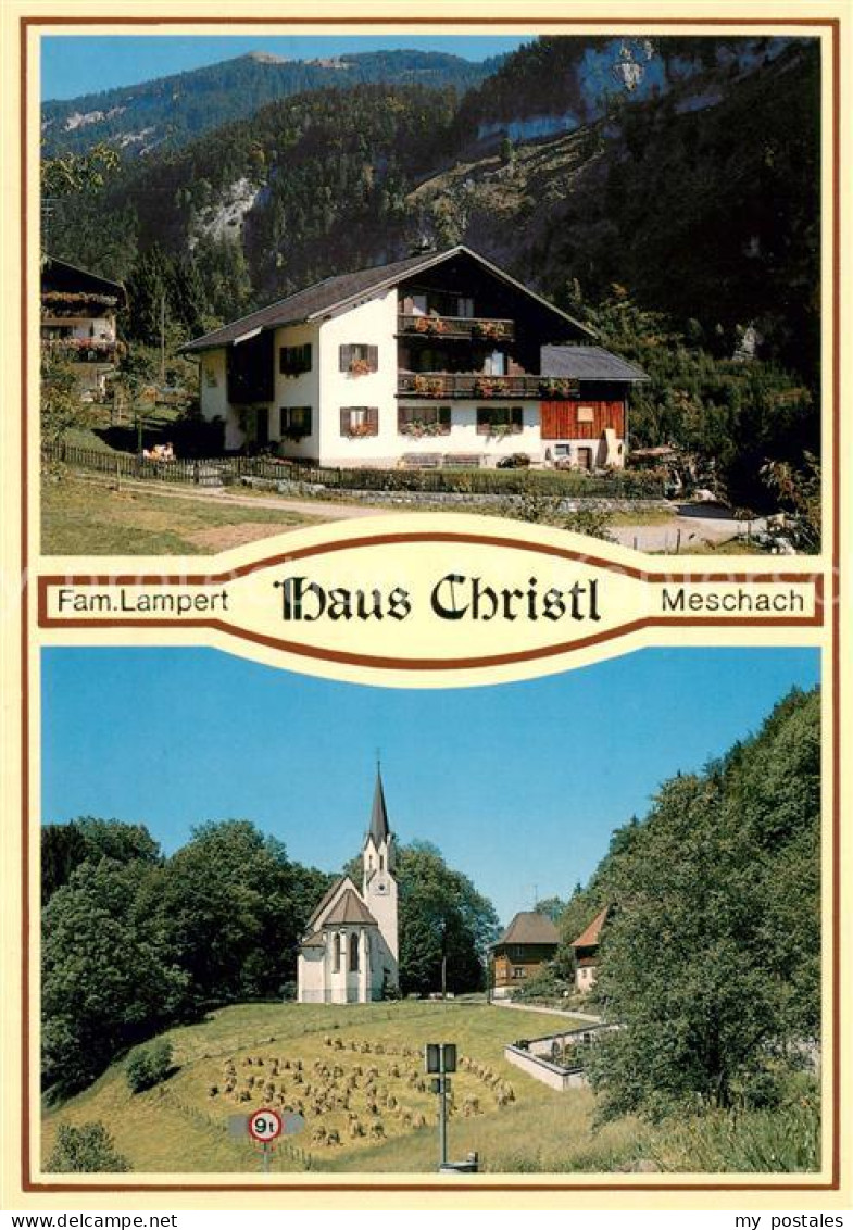 73661140 Goetzis Meschach Haus Christl Urlaub Auf Dem Bauernhof Kirche  - Other & Unclassified