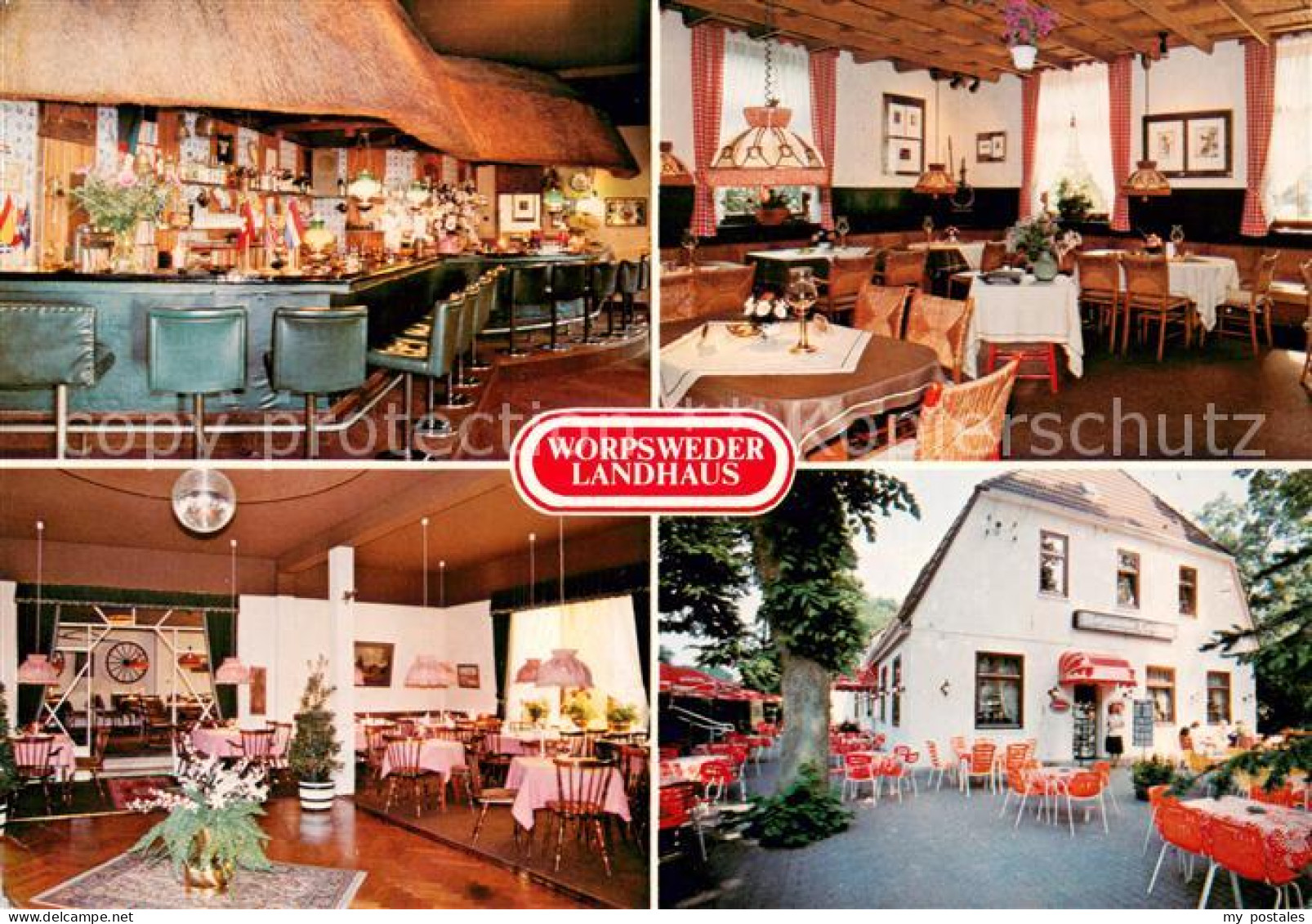 73661078 Worpswede Hotel Restaurant Worpsweder Landhaus Cafe Terrasse Worpswede - Worpswede