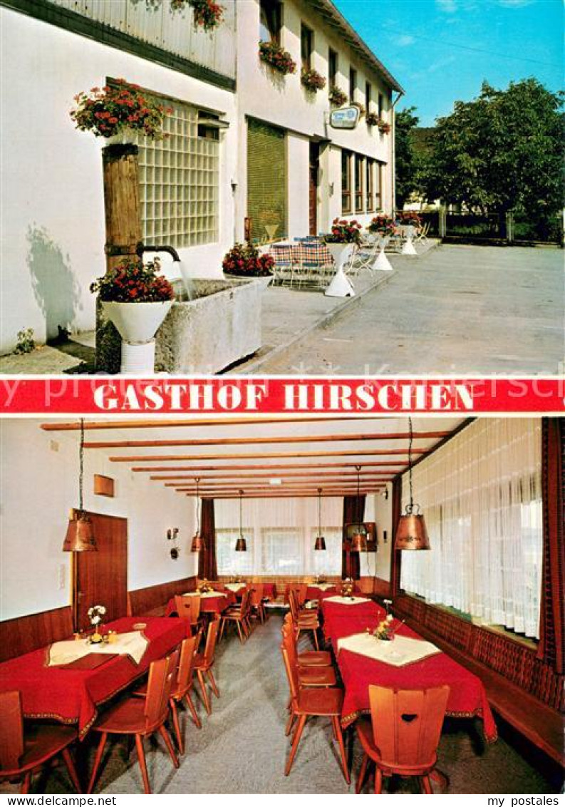 73661058 Wasserzell Mittelfranken Gasthof Hirschen Restaurant Wasserzell Mittelf - Ansbach