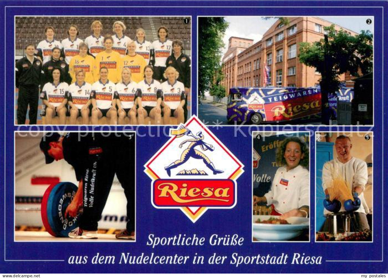 73661050 Riesa Sachsen Teigwaren Riesa Nudelcenter Sportmannschaft Gruppenbild R - Riesa