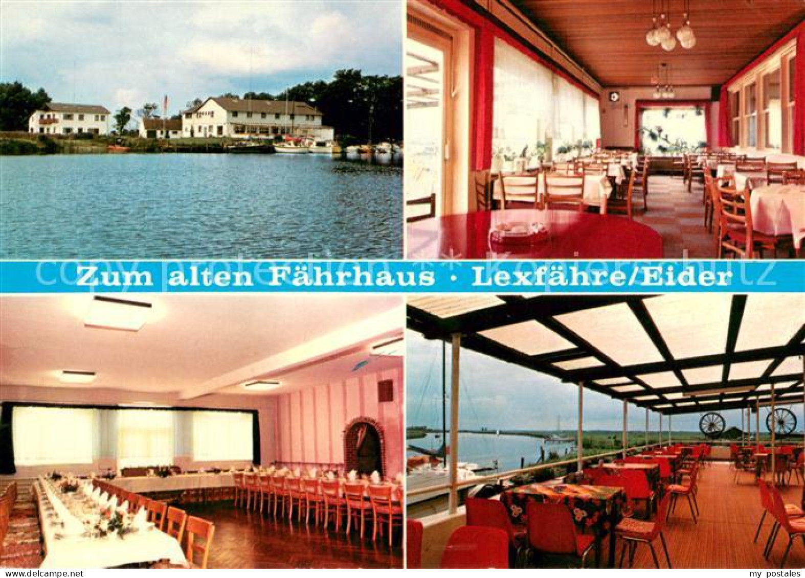 73661036 Lexfaehre Dithmarschen Gaststaette Restaurant Zum Alten Faehrhaus An De - Autres & Non Classés