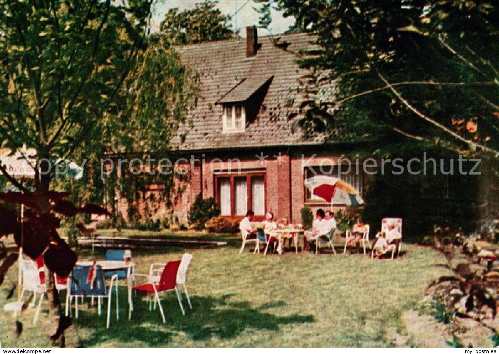 73661031 Wohlesbostel Pension Dorfkrug Garten Wohlesbostel - Hollenstedt