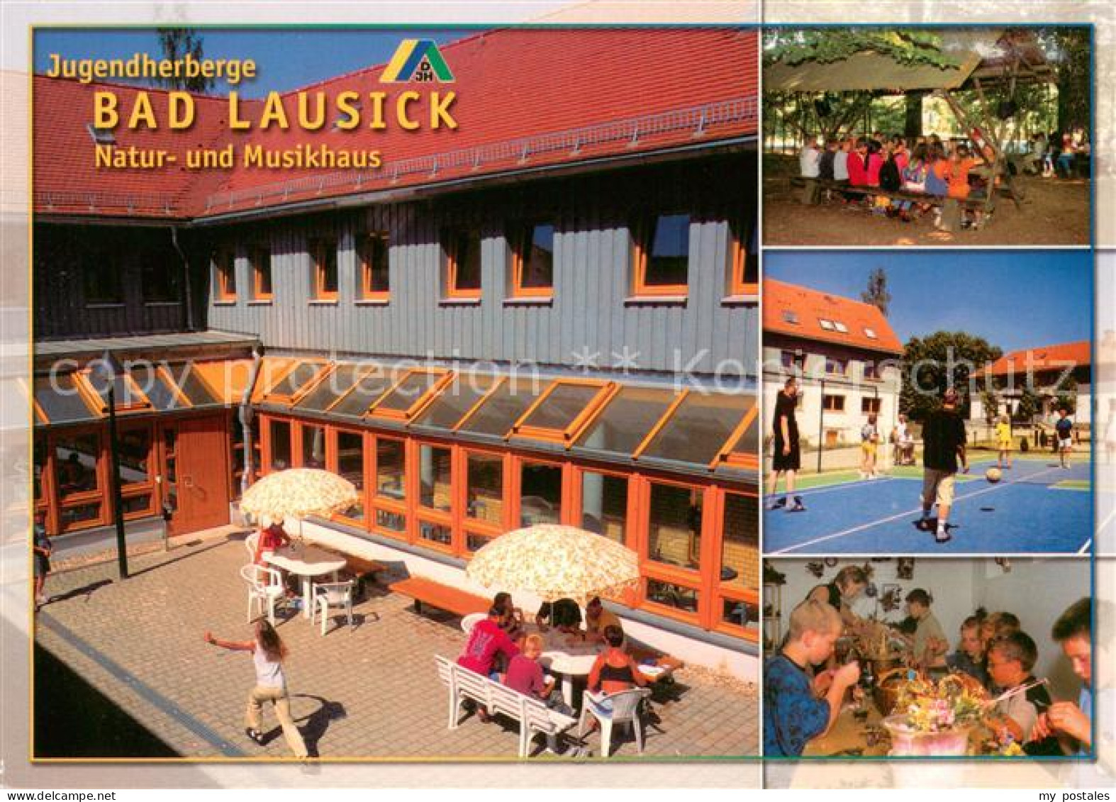 73661019 Bad Lausick Jugendherberge Natur- Und Musikhaus Grillplatz Volleyball B - Bad Lausick