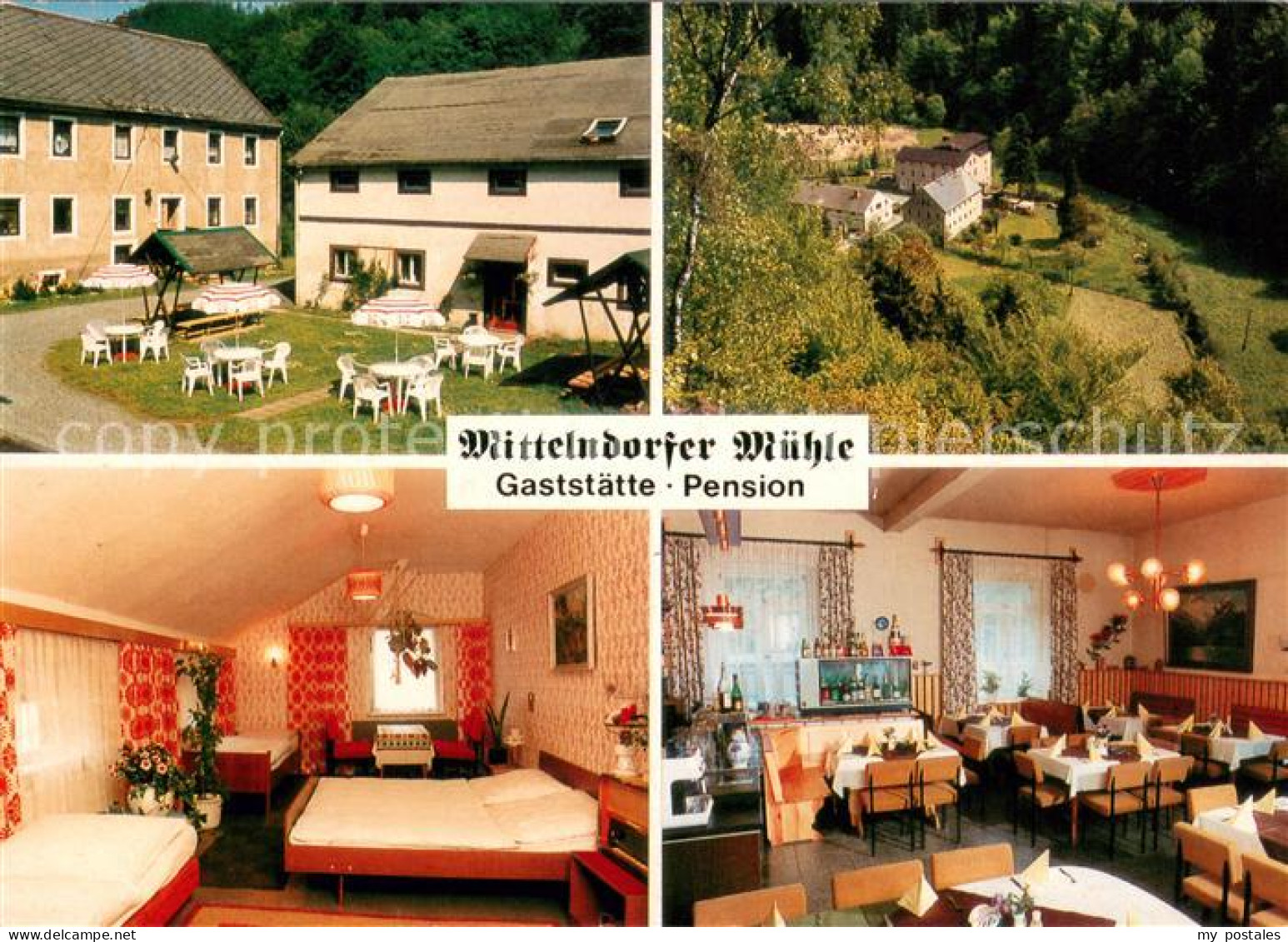 73661013 Kirnitzschtal Bad Schandau Mittelndorfer Muehle Gaststaette Pension  - Bad Schandau