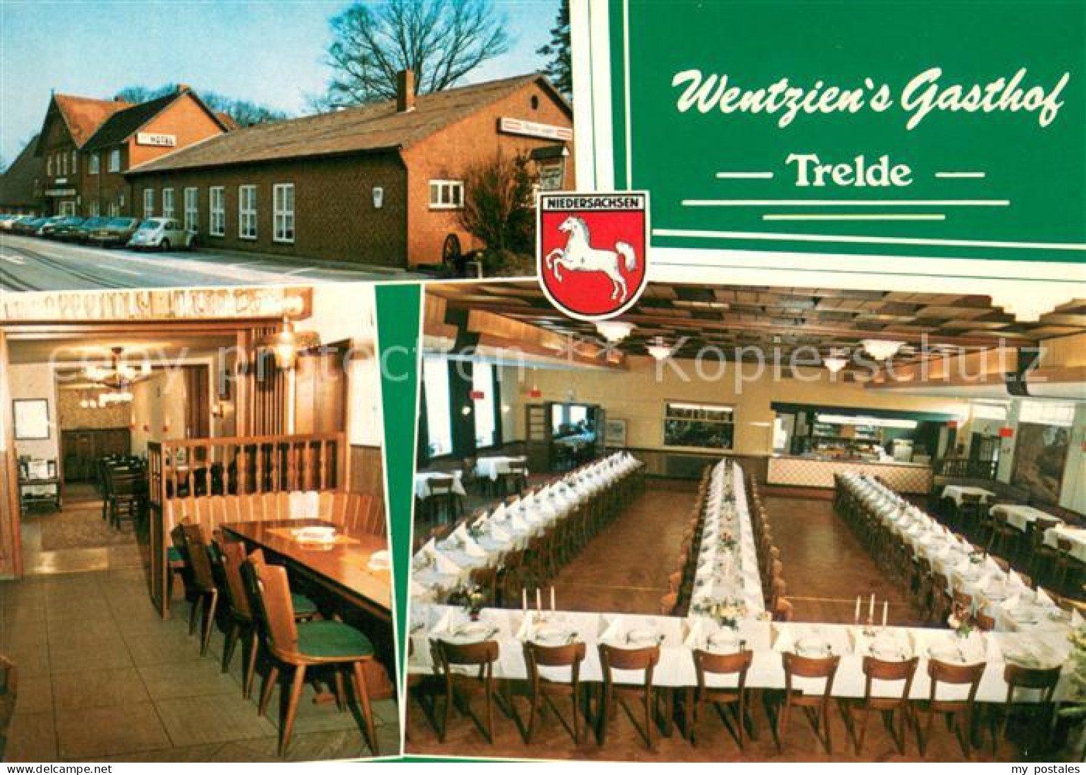 73661000 Trelde Wentzien's Gasthof Saal Clubraum Trelde - Buchholz