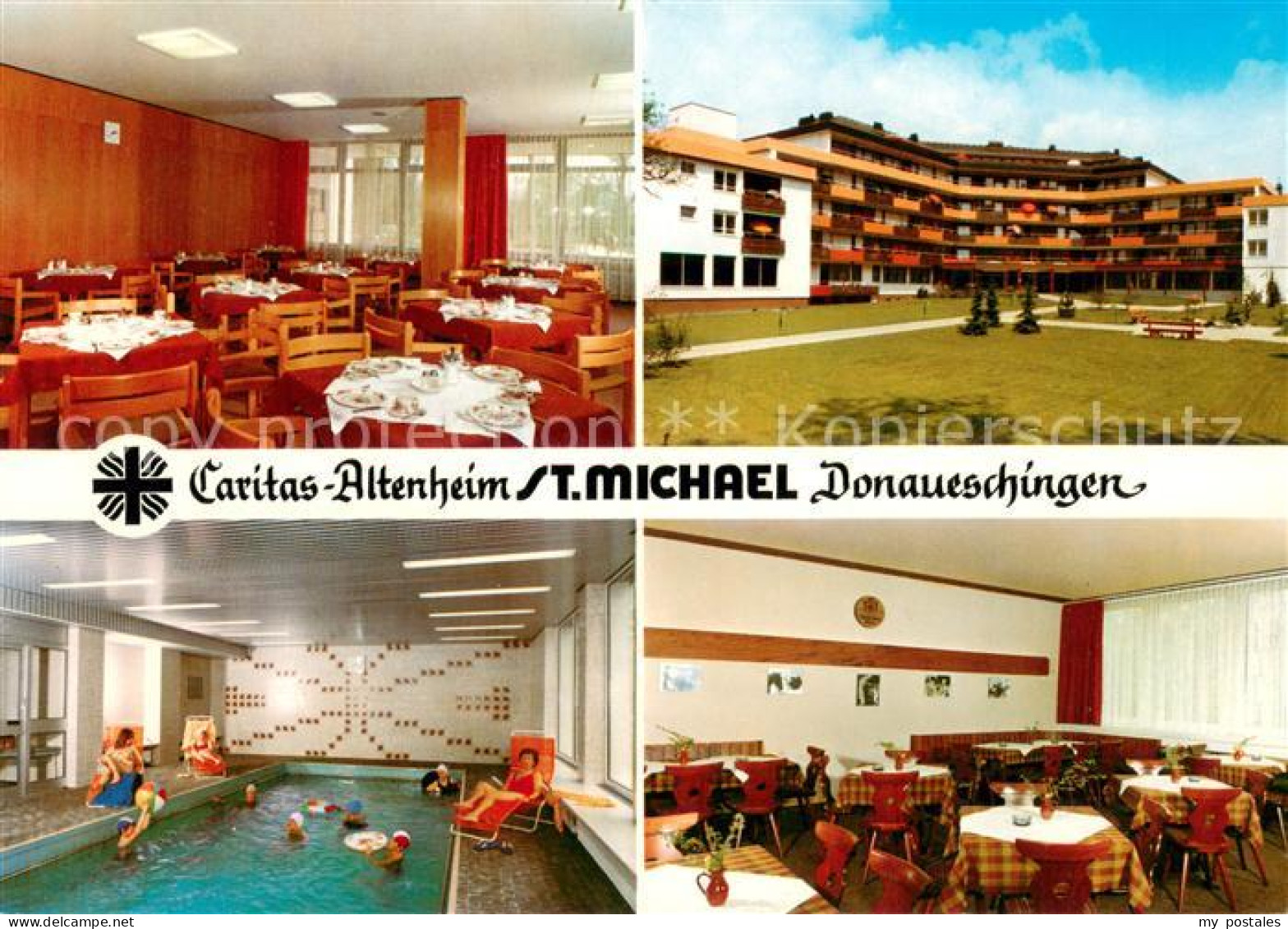 73660997 Donaueschingen Caritas Altenheim St. Michael Speisesaal Hallenbad Donau - Donaueschingen