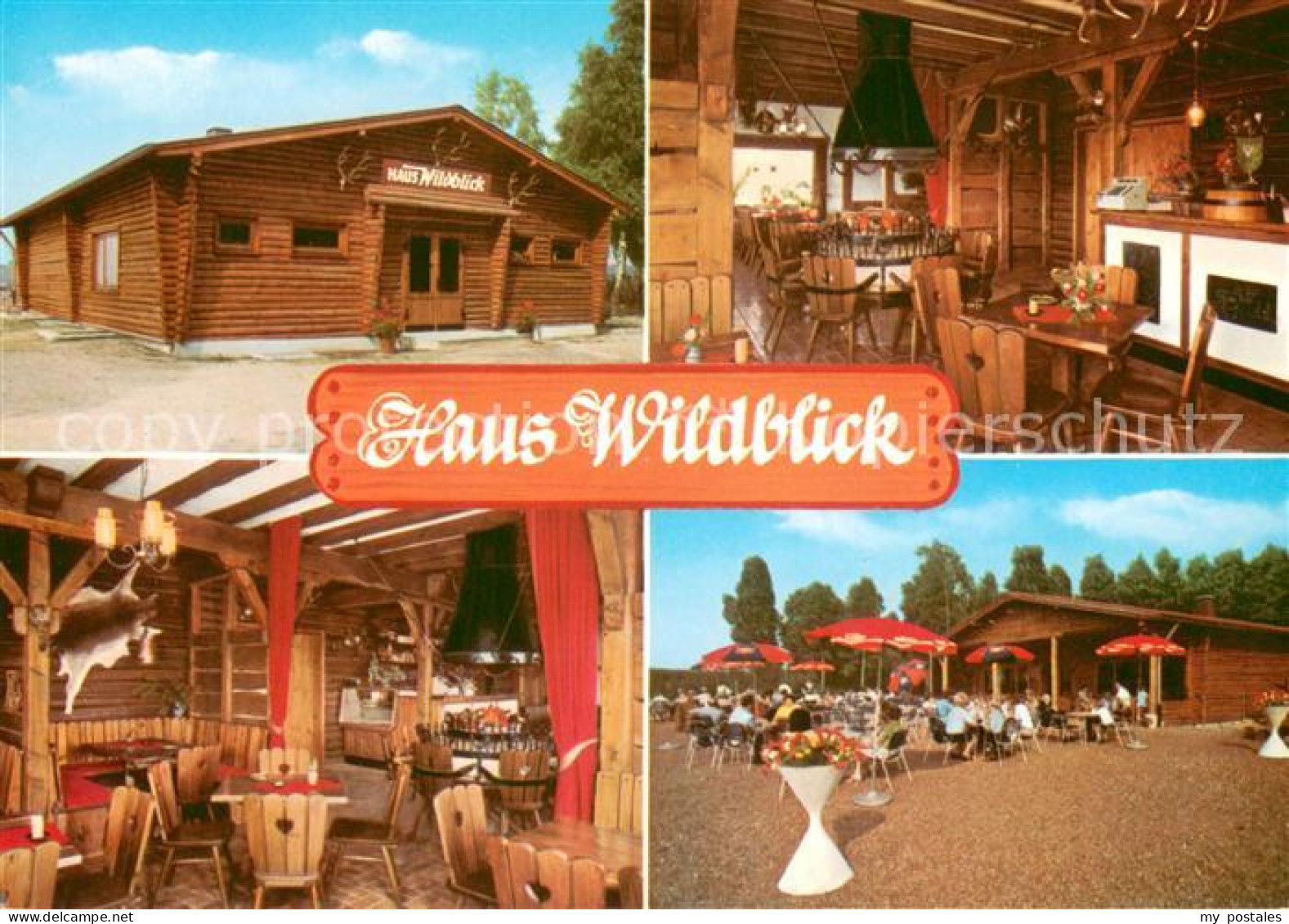 73660994 Gangelt Cafe Restaurant Haus Wildblick Im Hochwild-Freigehege Gangelt - Autres & Non Classés