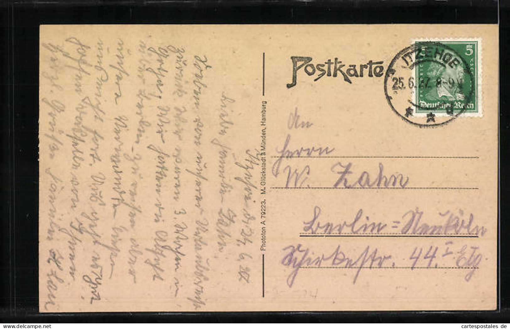 AK Itzehoe, Victoria-Strasse M. Postamt  - Itzehoe