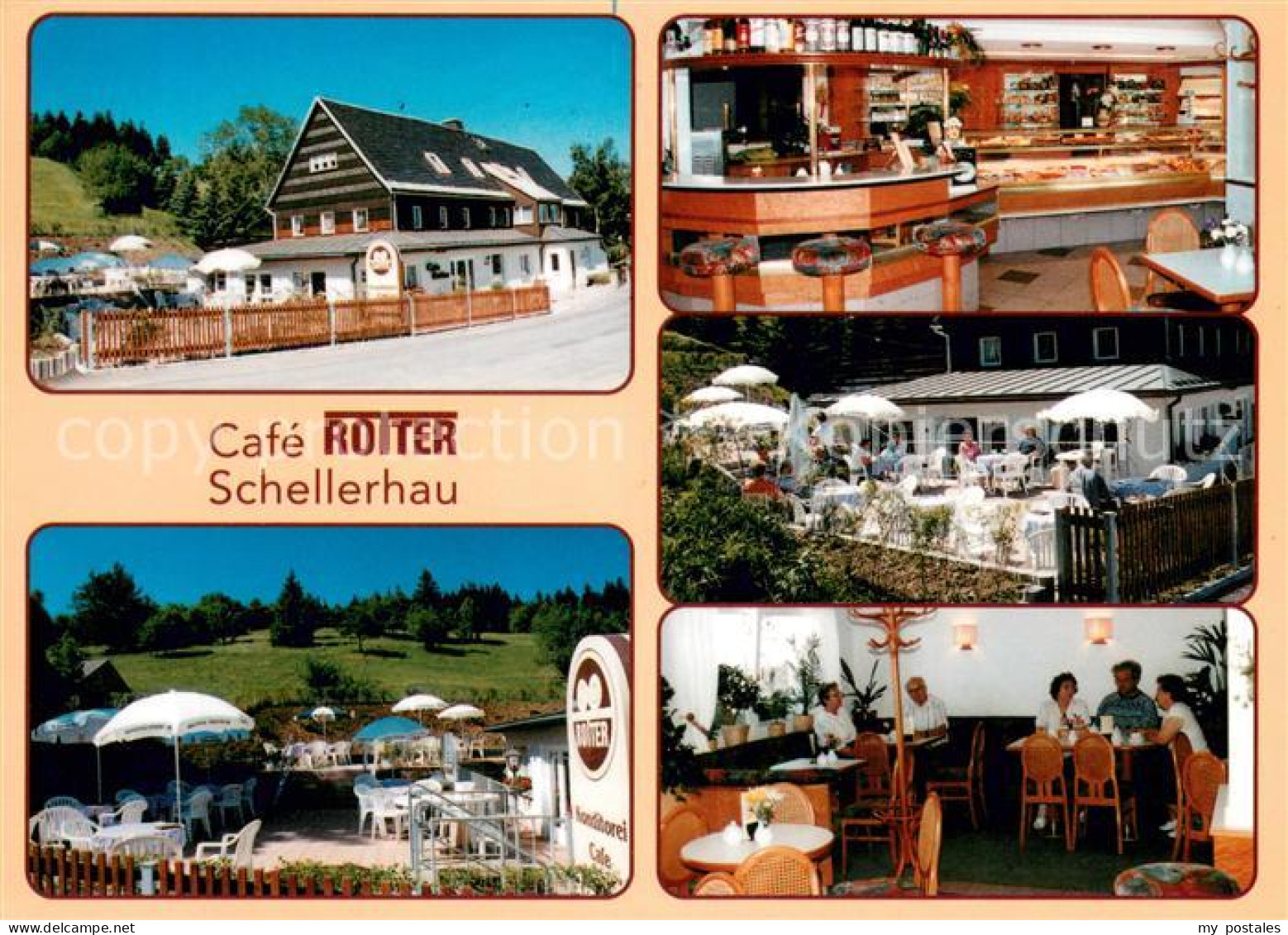 73660947 Schellerhau Cafe Rotter Gaesteraum Terrasse Schellerhau - Altenberg