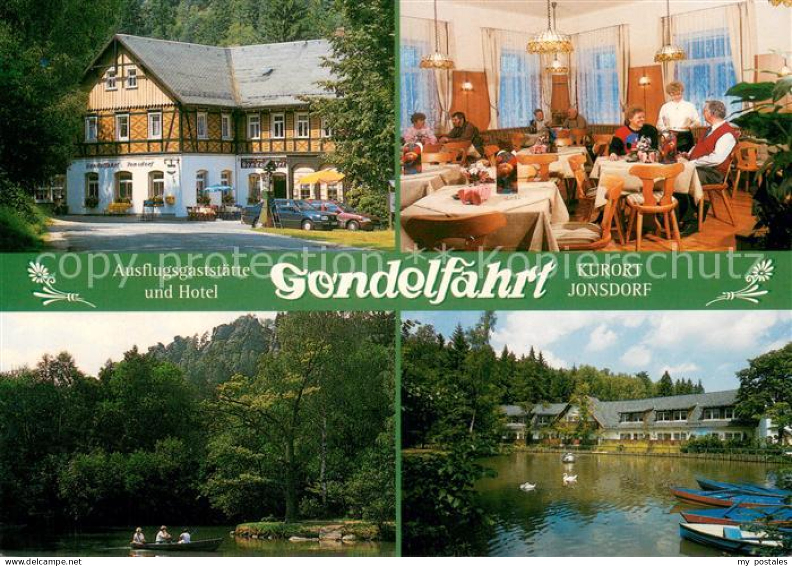 73660932 Jonsdorf Ausflugsgaststaette Hotel Gondelfahrt Jonsdorf - Andere & Zonder Classificatie