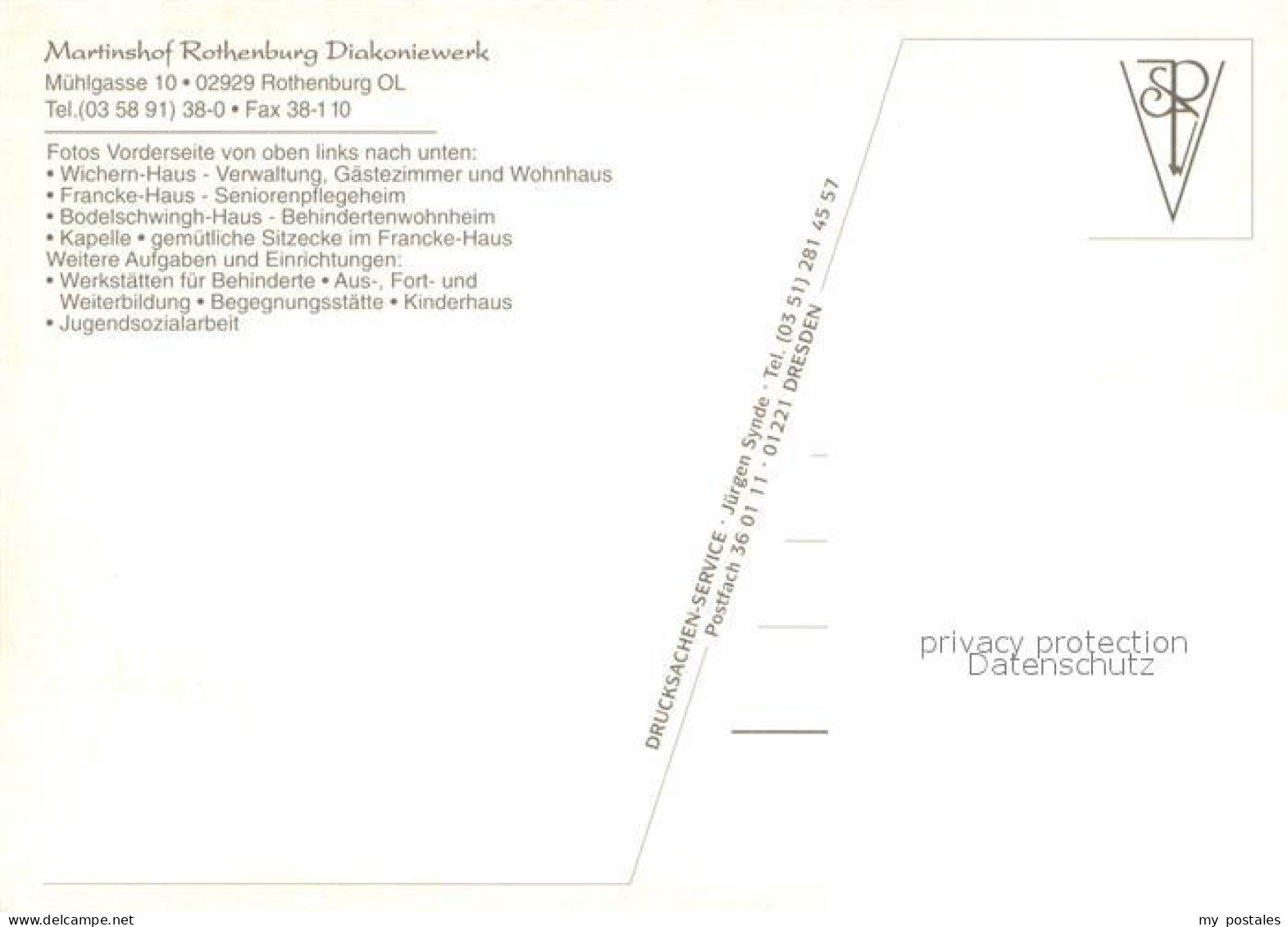 73660931 Rothenburg Oberlausitz Martinshof Diakoniewerk Wichern-Haus Pflegeheim  - Andere & Zonder Classificatie