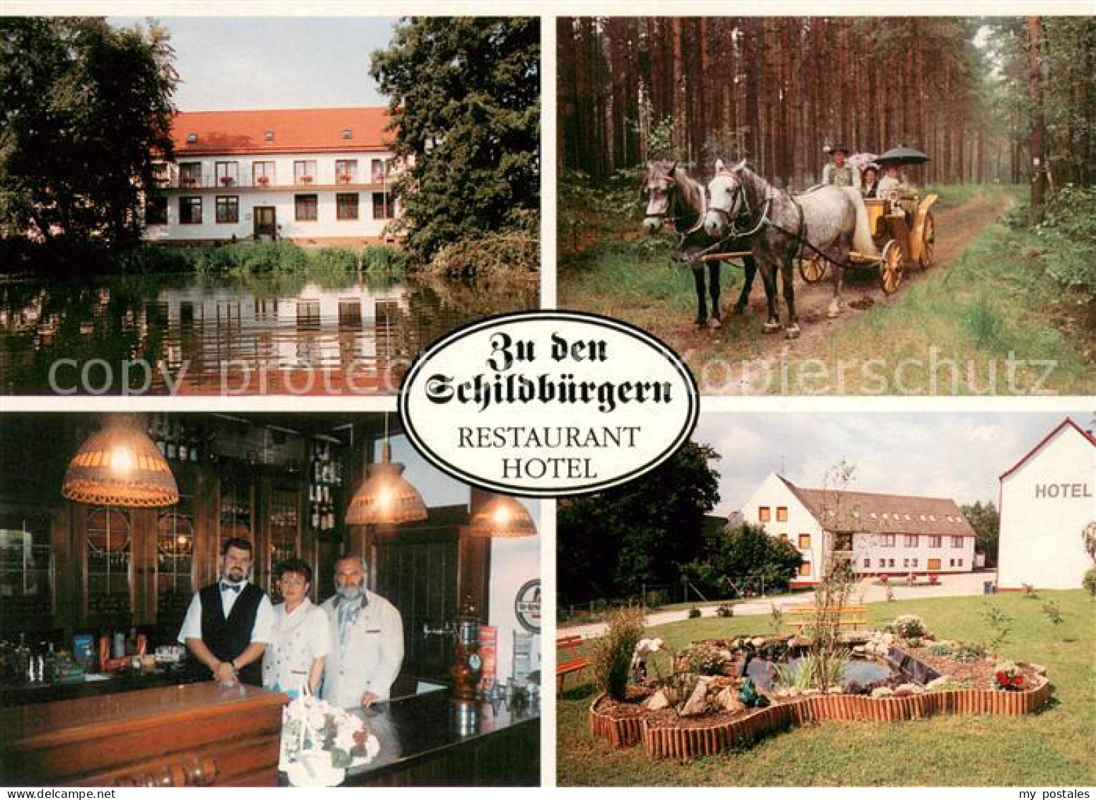 73660922 Frauwalde Hotel Restaurant Zu Den Schildbuergern Pferdekutsche Frauwald - Leipzig