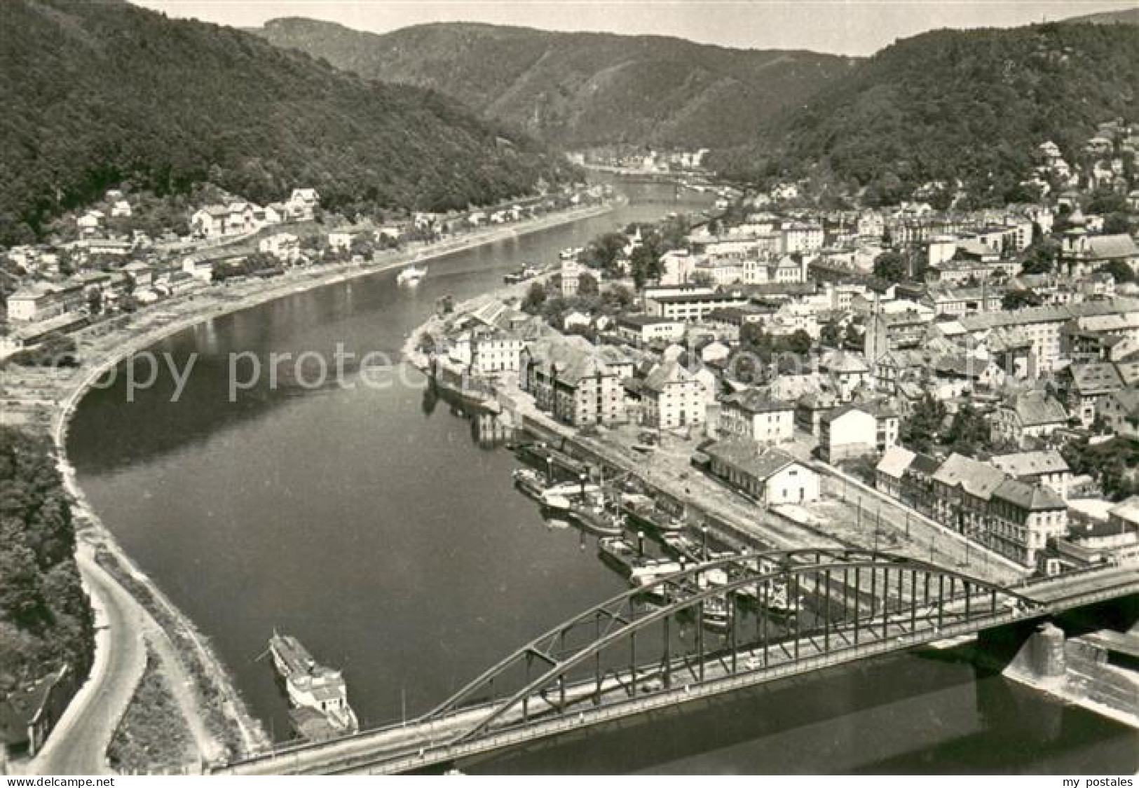 73660816 Decin Boehmen Dulezite Stredisko A Prekladiste A Pristavem Fliegeraufna - Czech Republic