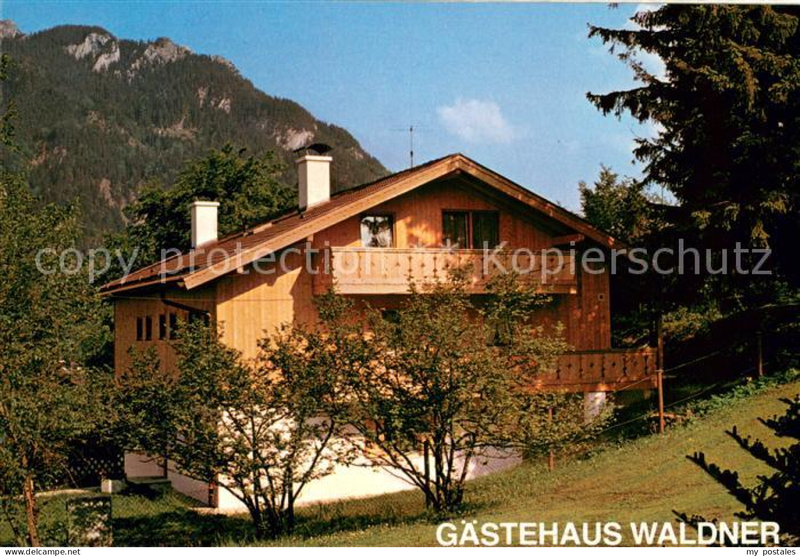 73660541 Oberammergau Gaestehaus Waldner Bayerische Alpen Oberammergau - Oberammergau