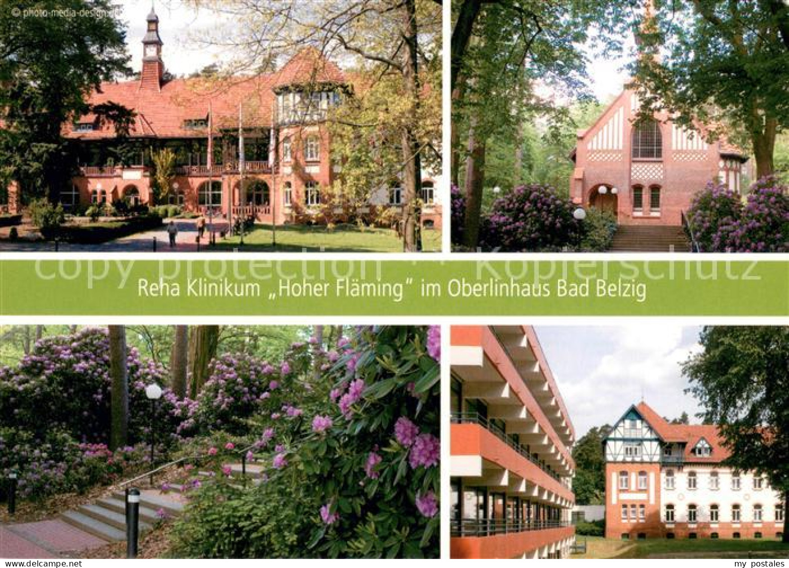 73660428 Bad Belzig Reha Klinikum Hoher Flaeming Im Oberlinhaus Bad Belzig - Belzig