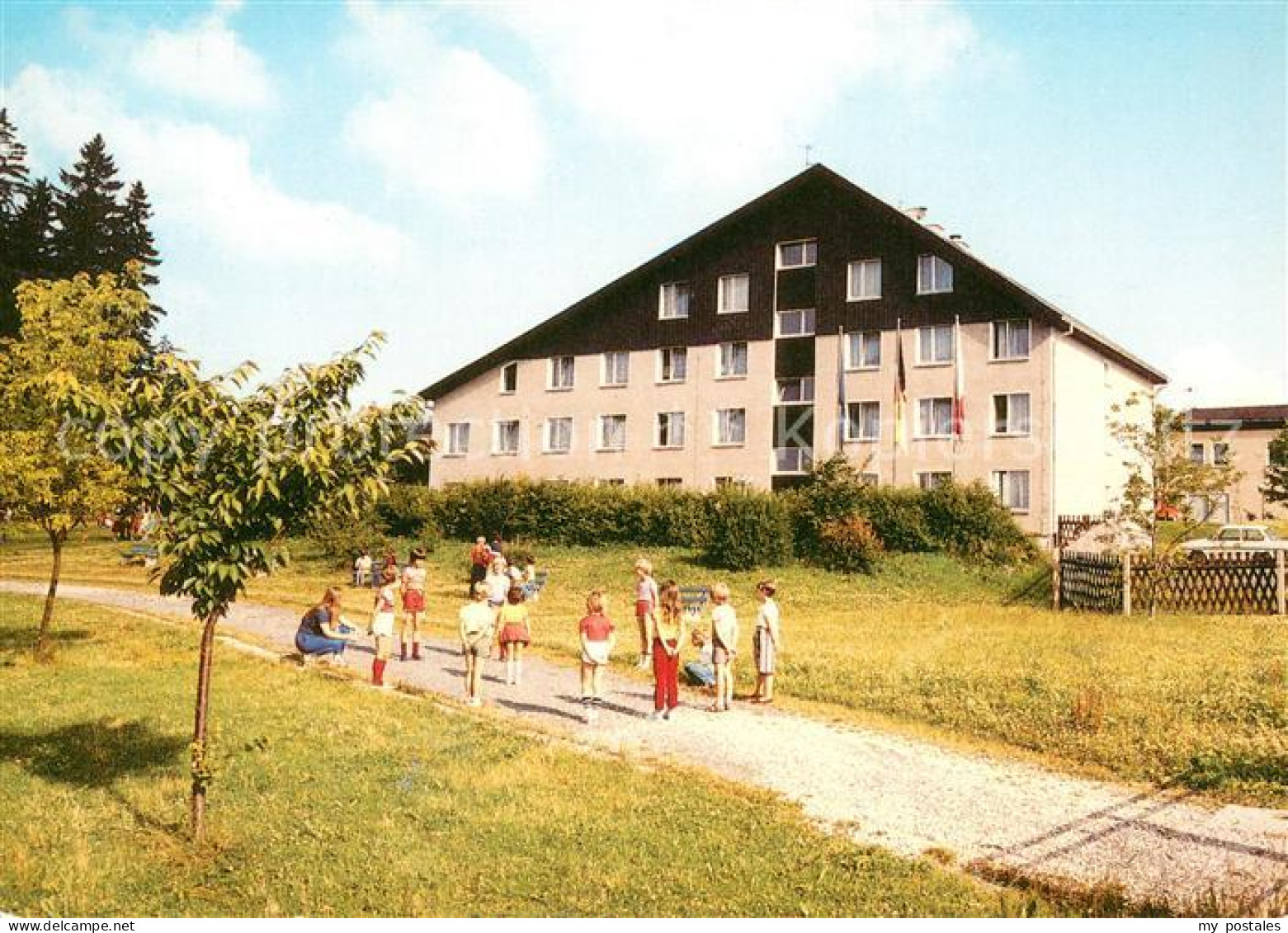 73660418 Schoenheide Erzgebirge Ferienheim Haus Der Freundschaft Des WMK Fritz H - Andere & Zonder Classificatie