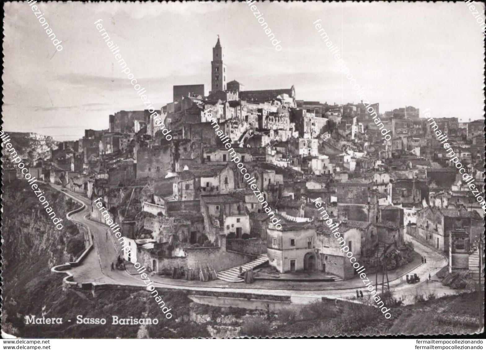 Bs751 Cartolina Matera Citta' Sasso Barisano Basilicata - Matera