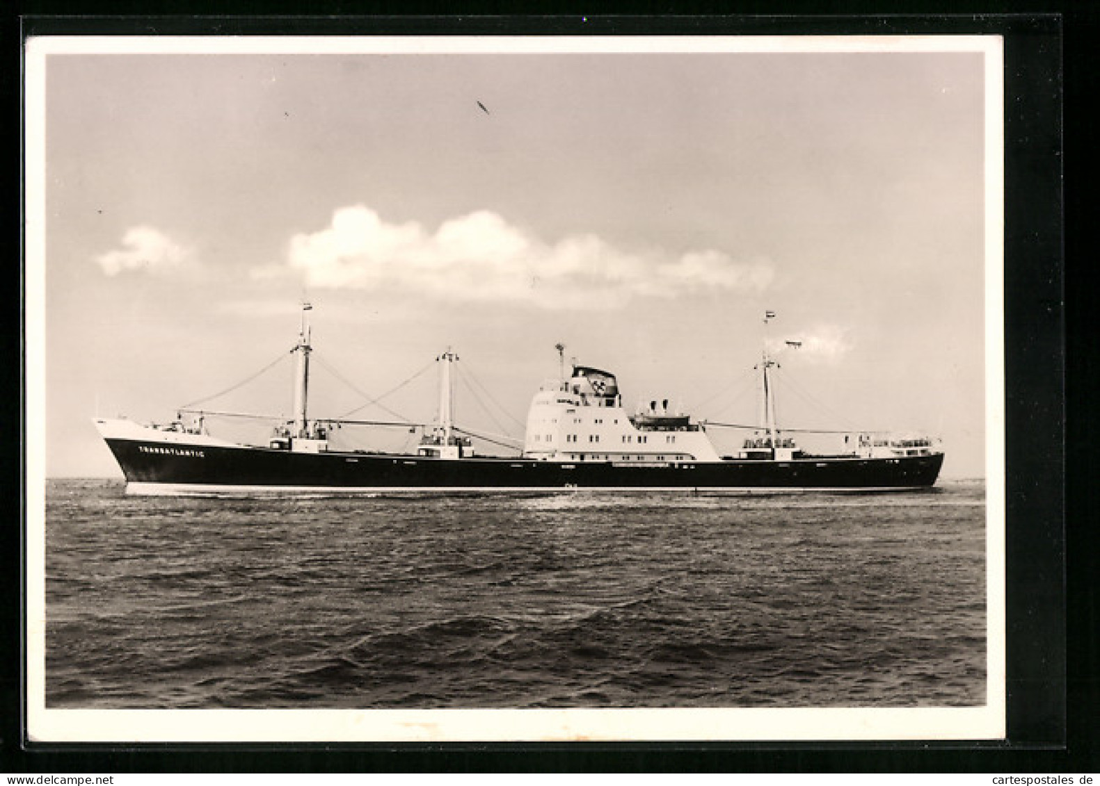 AK Handelsschiff MS Transatlantic, Poseidon Linien Hamburg  - Handel