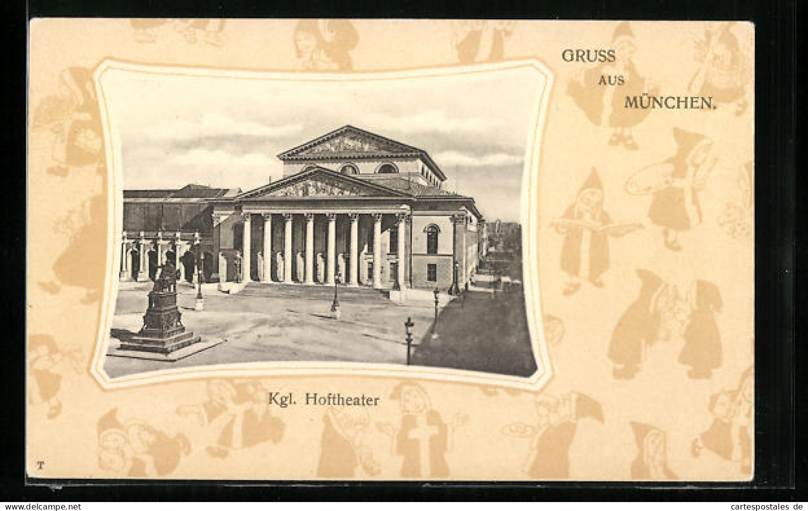 AK München, Kgl. Hoftheater  - Theatre