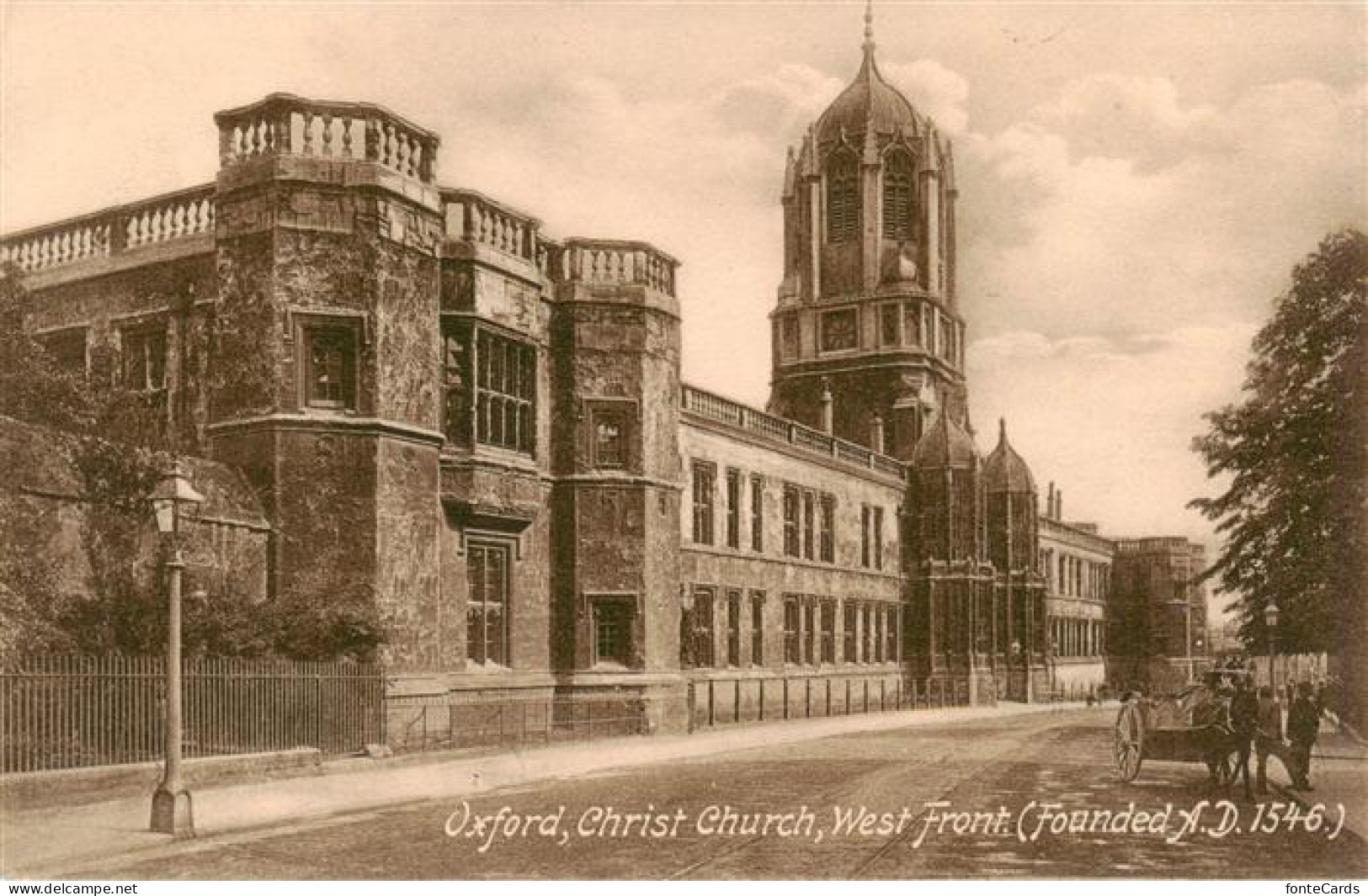 73911295 Oxford  Oxfordshire UK Christ Church West Front  - Autres & Non Classés