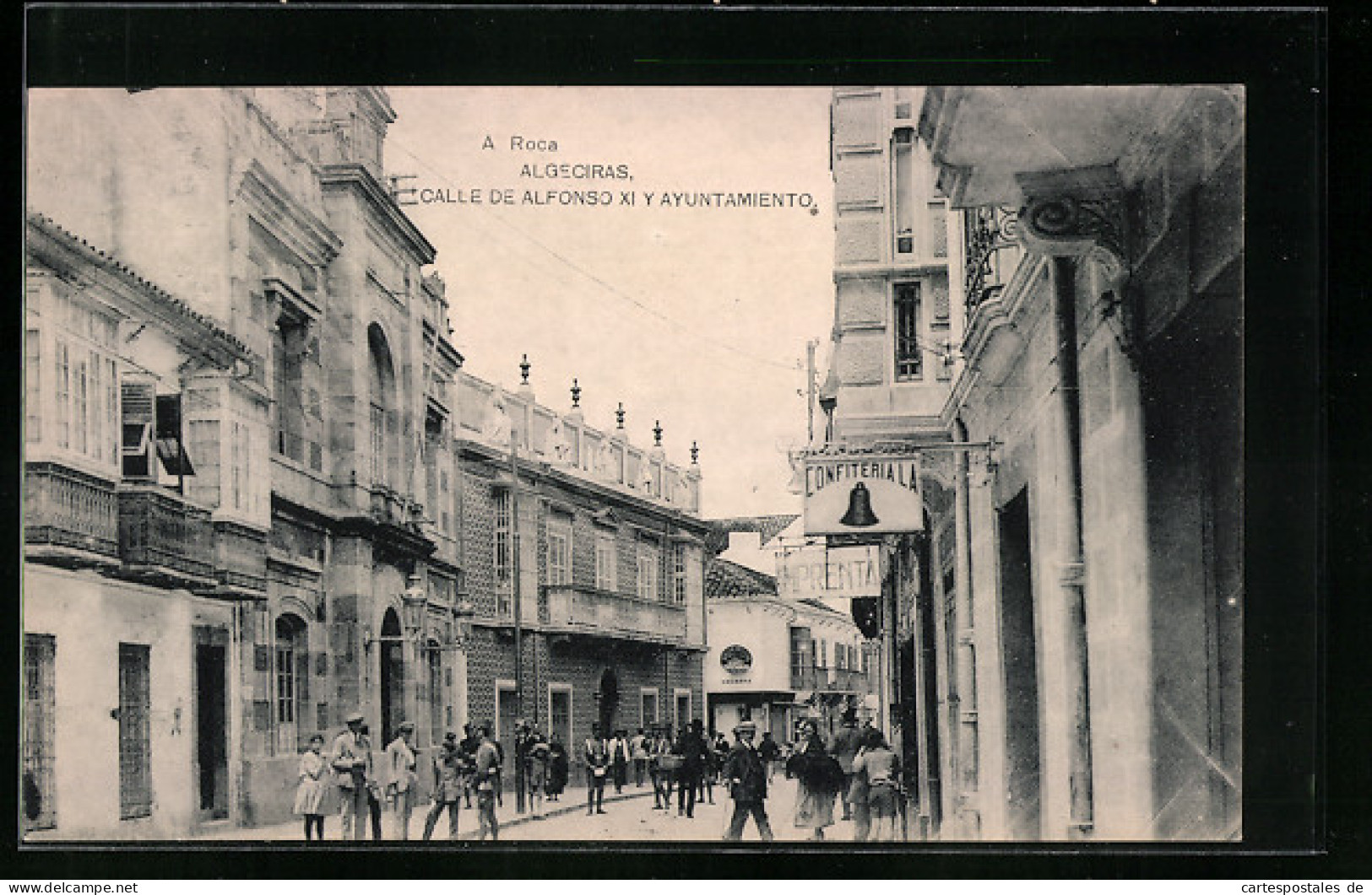 Postal Algeciras, Calle De Alfonso XI Y Ayuntamiento  - Andere & Zonder Classificatie