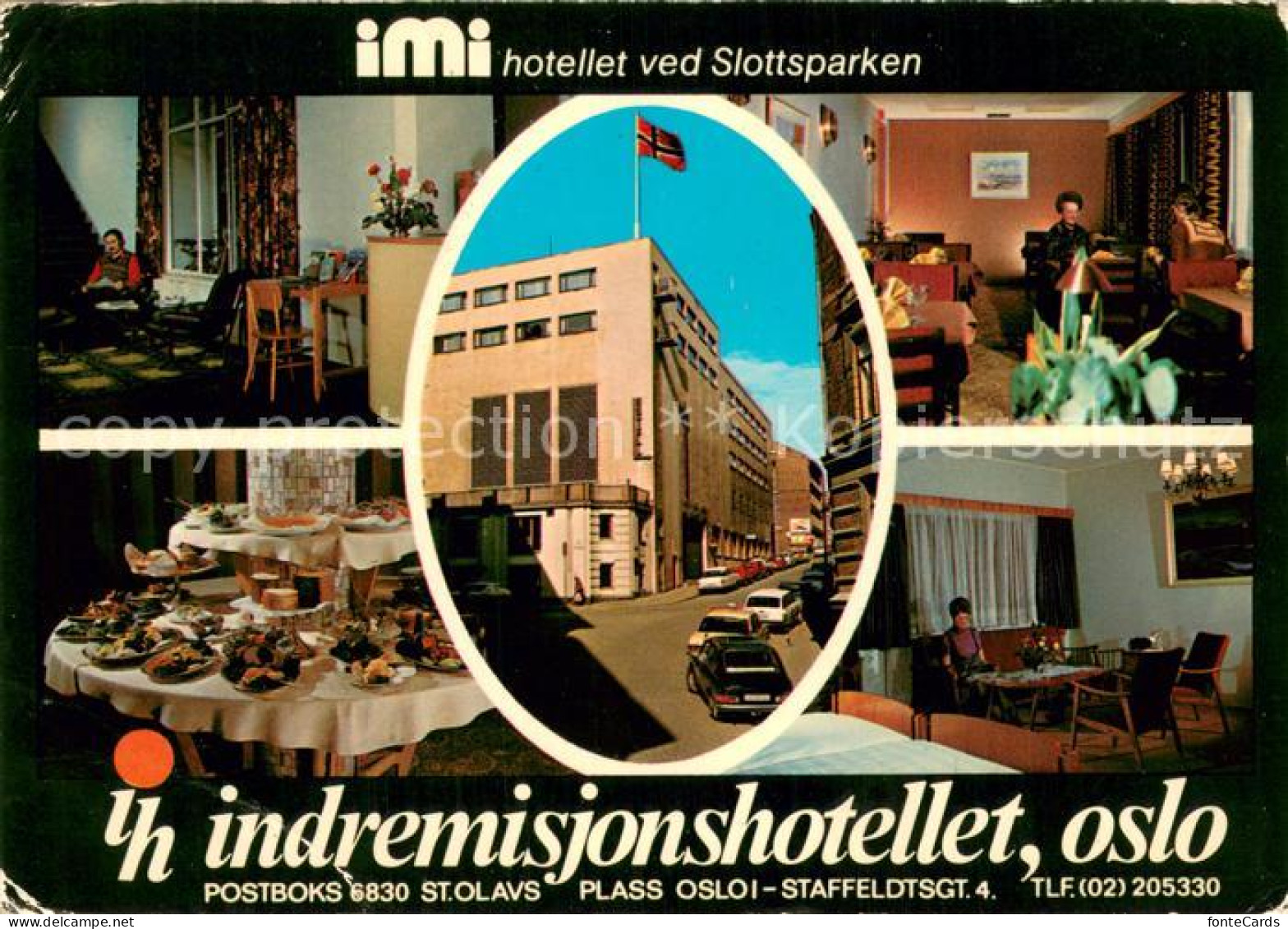 73712377 Oslo  Norway Lh Indremisjonshotellet Ved Slottsparken Details  - Noorwegen