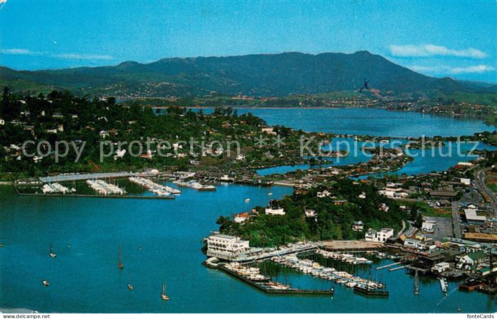 73704185 Tiburon Aerial View Of Southern Marin County - Other & Unclassified