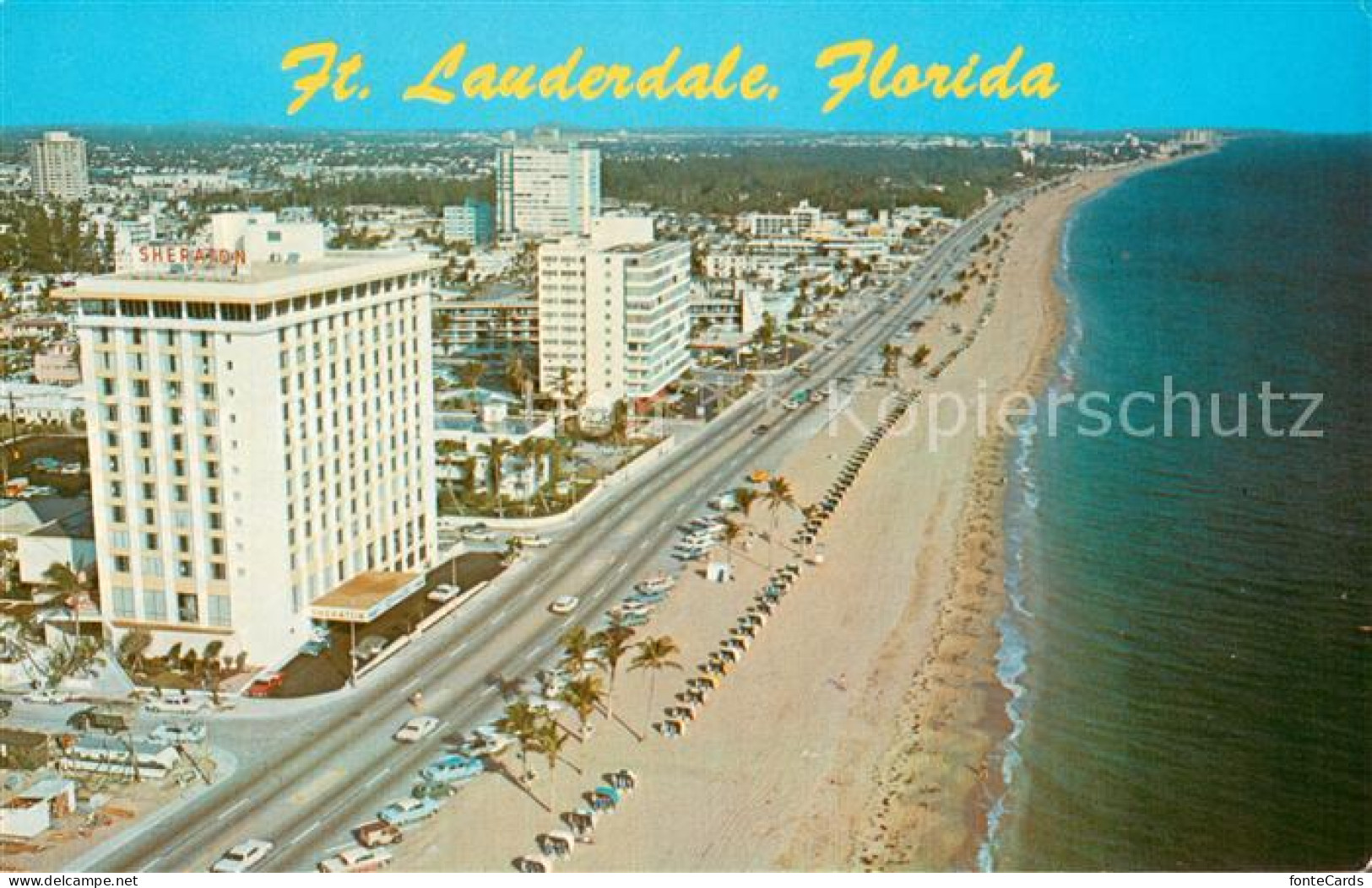 73704173 Fort_Lauderdale Luxirous Hotels Along The Beaches Air View - Other & Unclassified