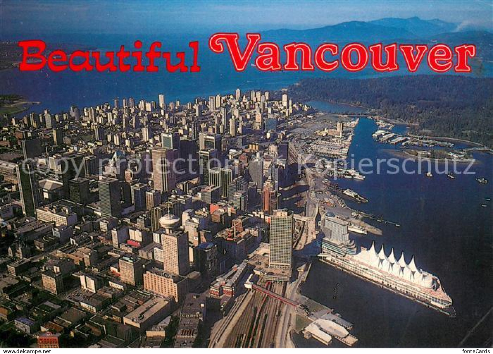 73667797 Vancouver British Columbia Fliegeraufnahme Vancouver British - Unclassified